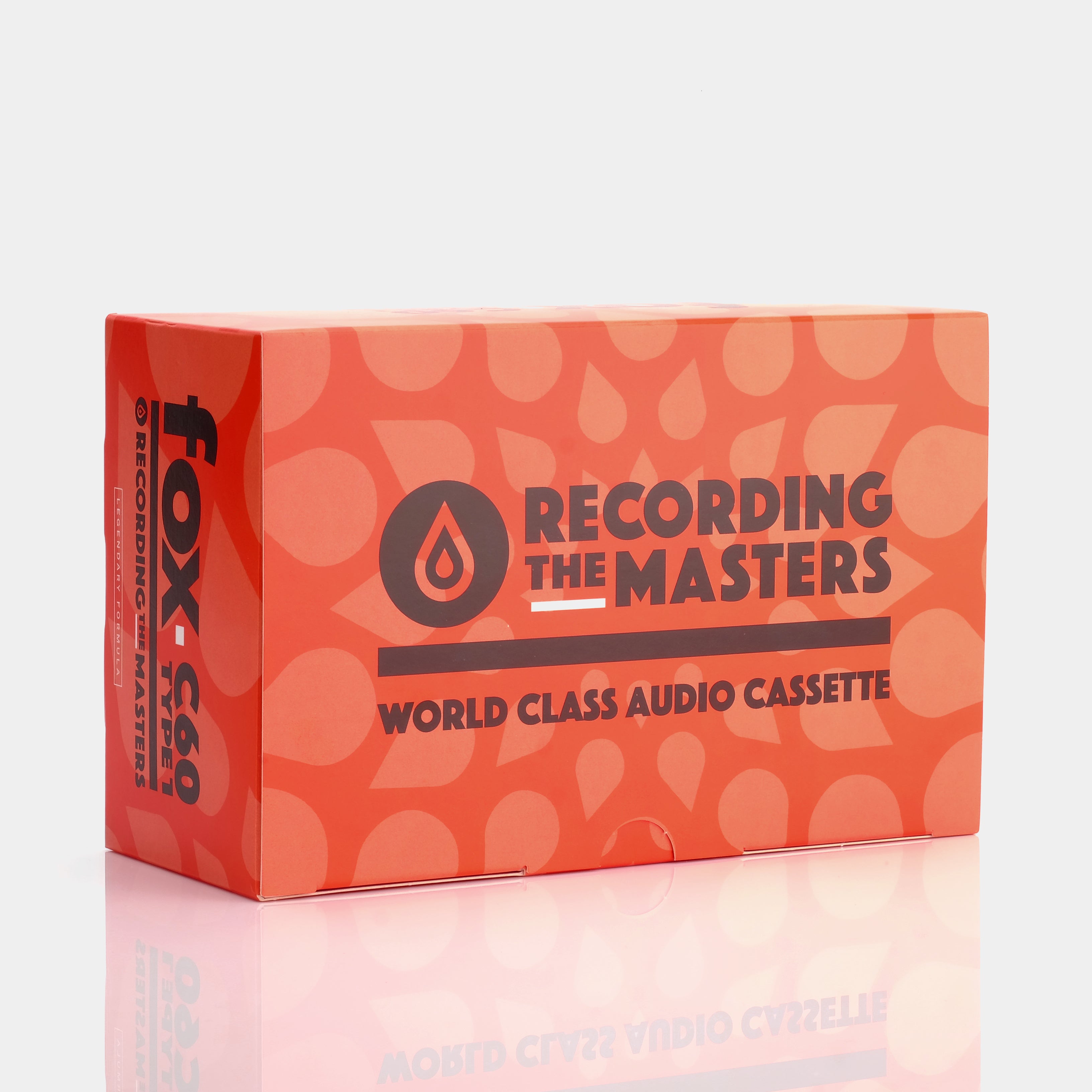 Fox C60 Type I 60 Min Blank Cassette Tapes (10 Pack)