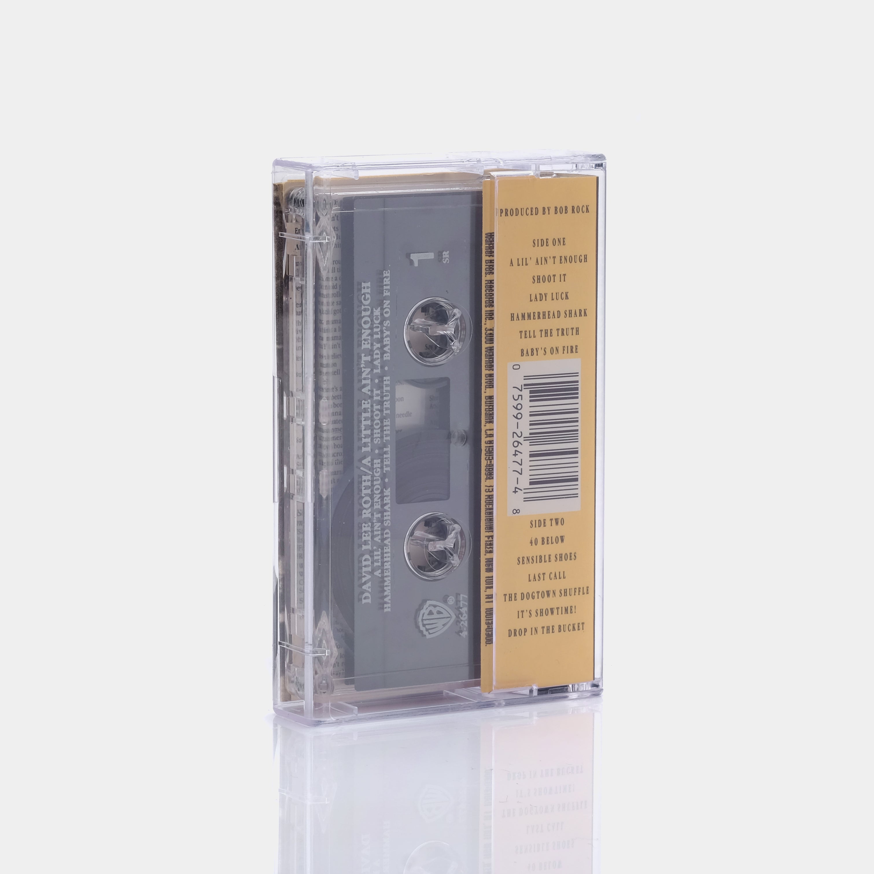 David Lee Roth - A Little Ain't Enough Cassette Tape