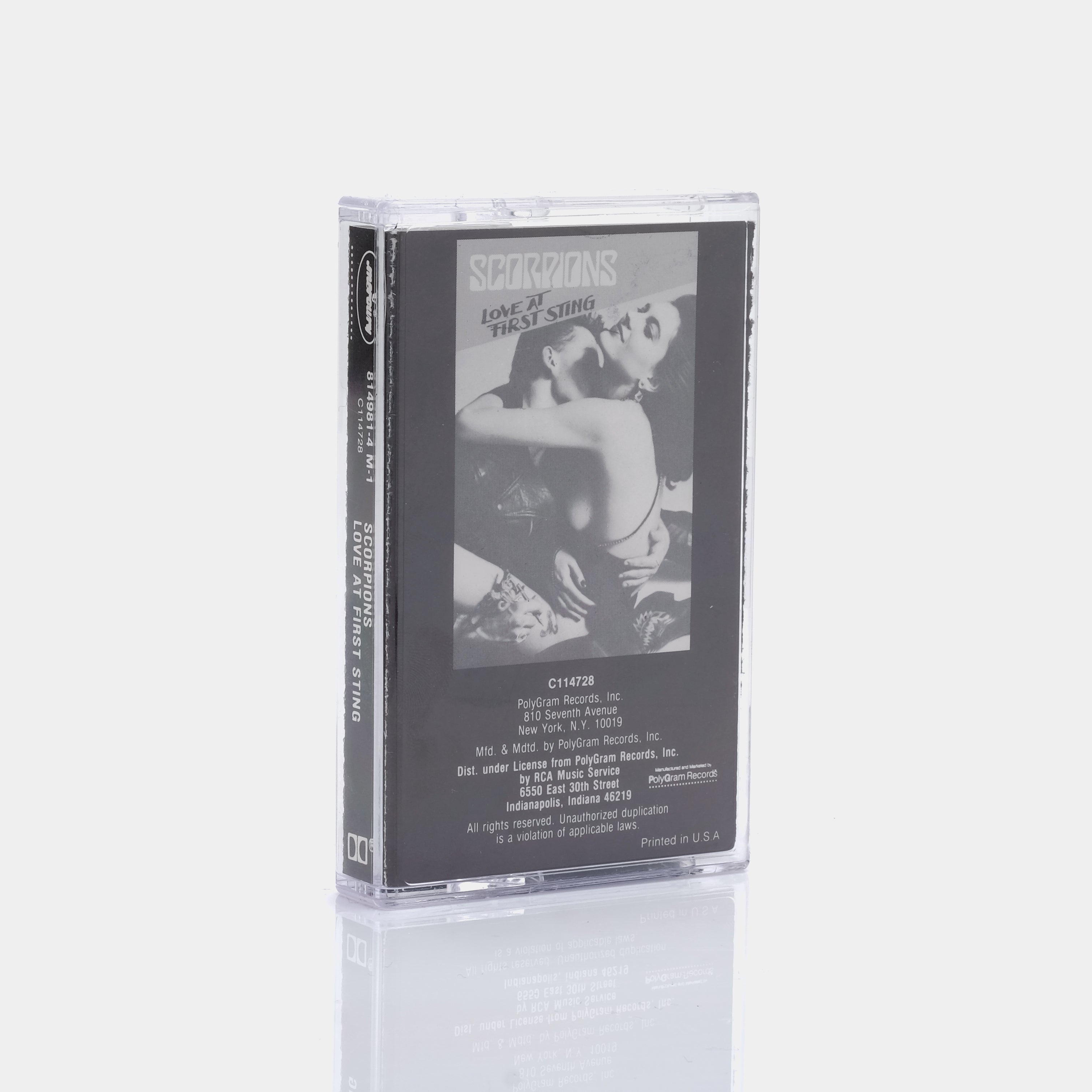 Scorpions - Love at First Sting Cassette Tape