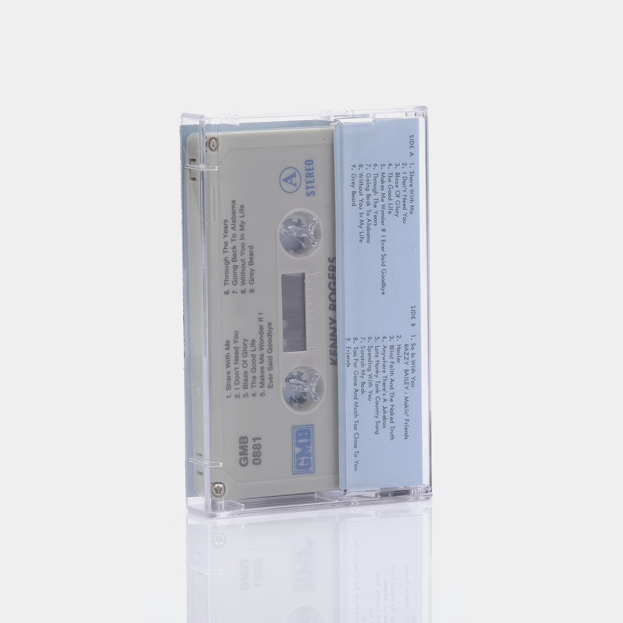 Kenny Rogers - Share Your Love With Me Cassette Tape