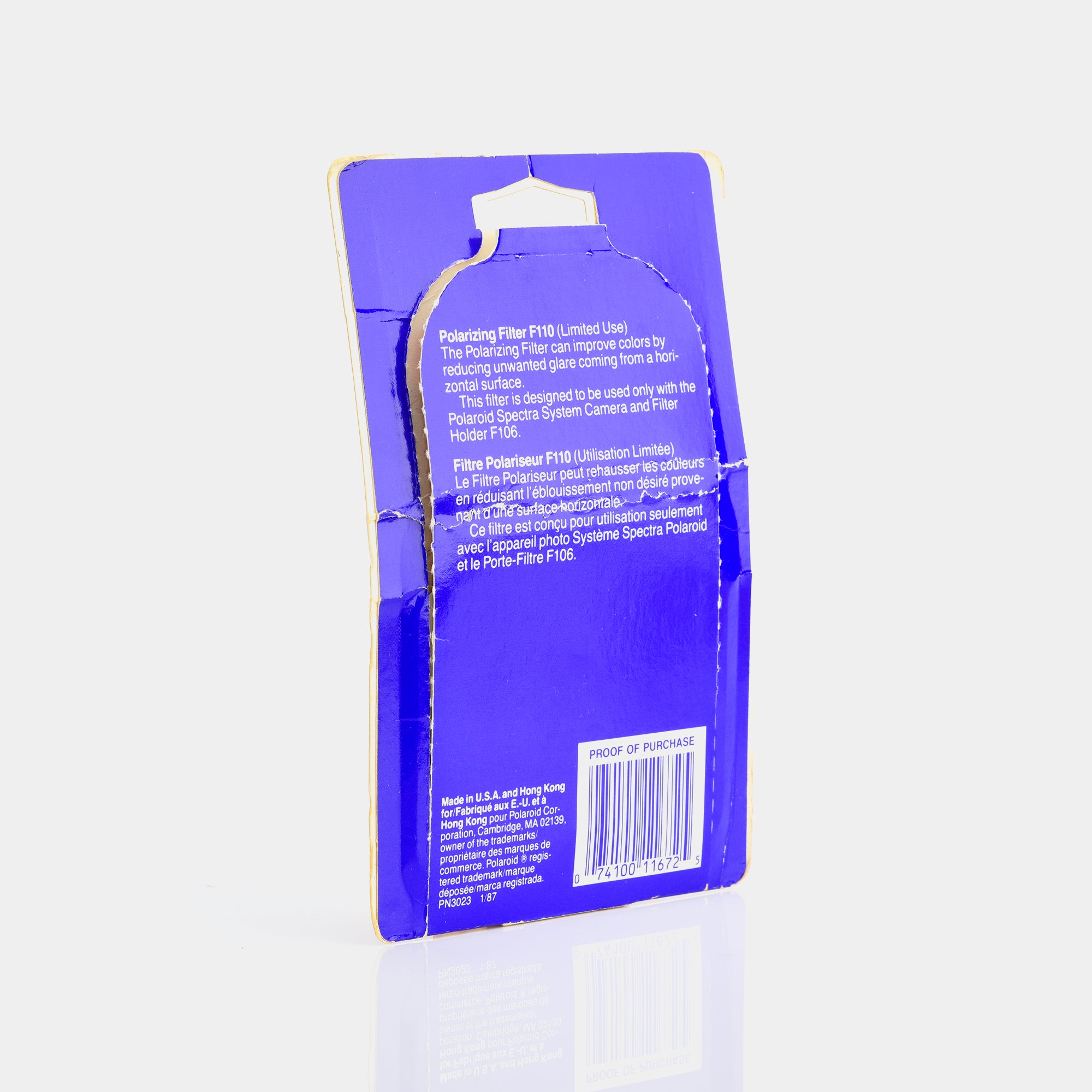 Polaroid Spectra Lens Polarizing Filter F110