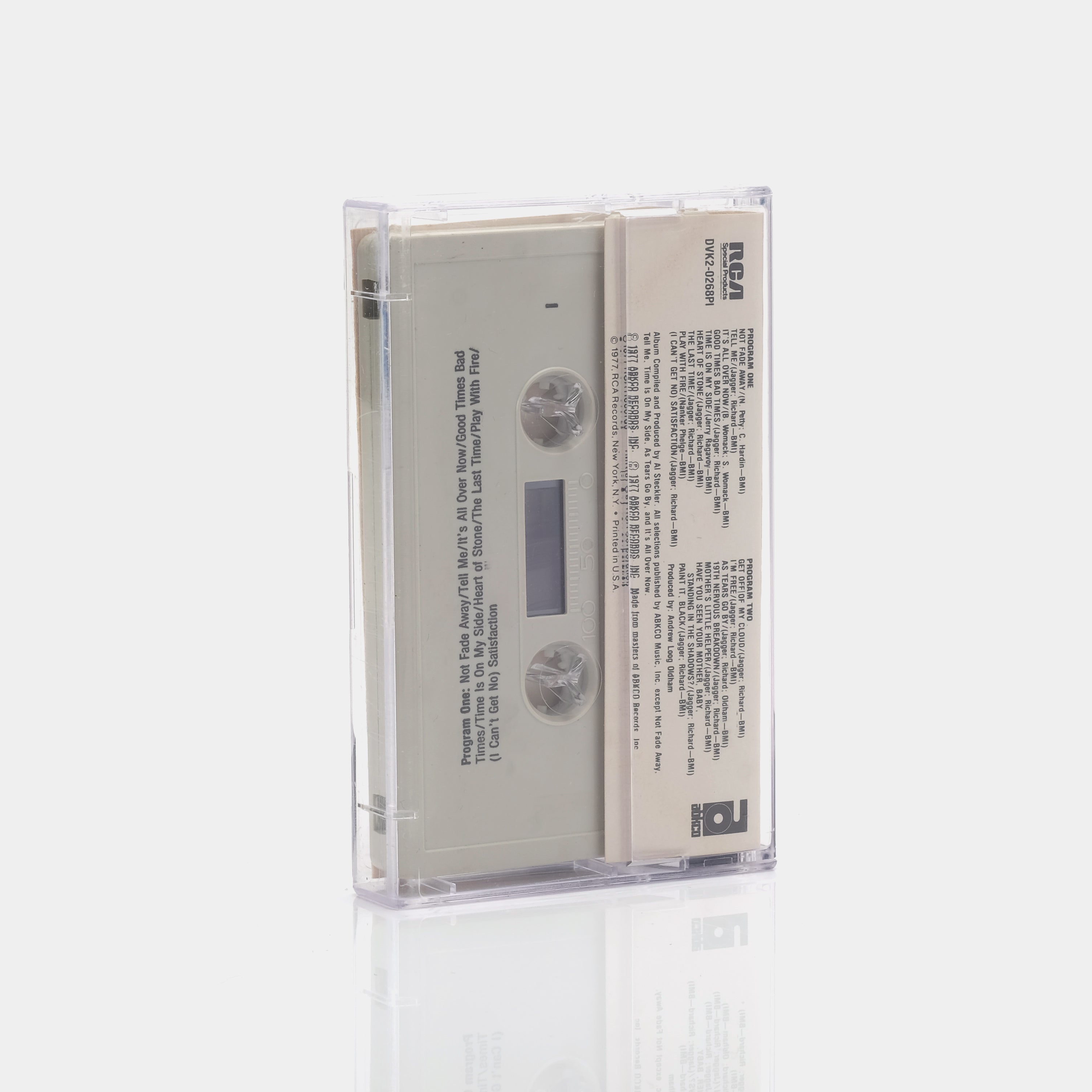 The Rolling Stones' - Greatest Hits Cassette Tape