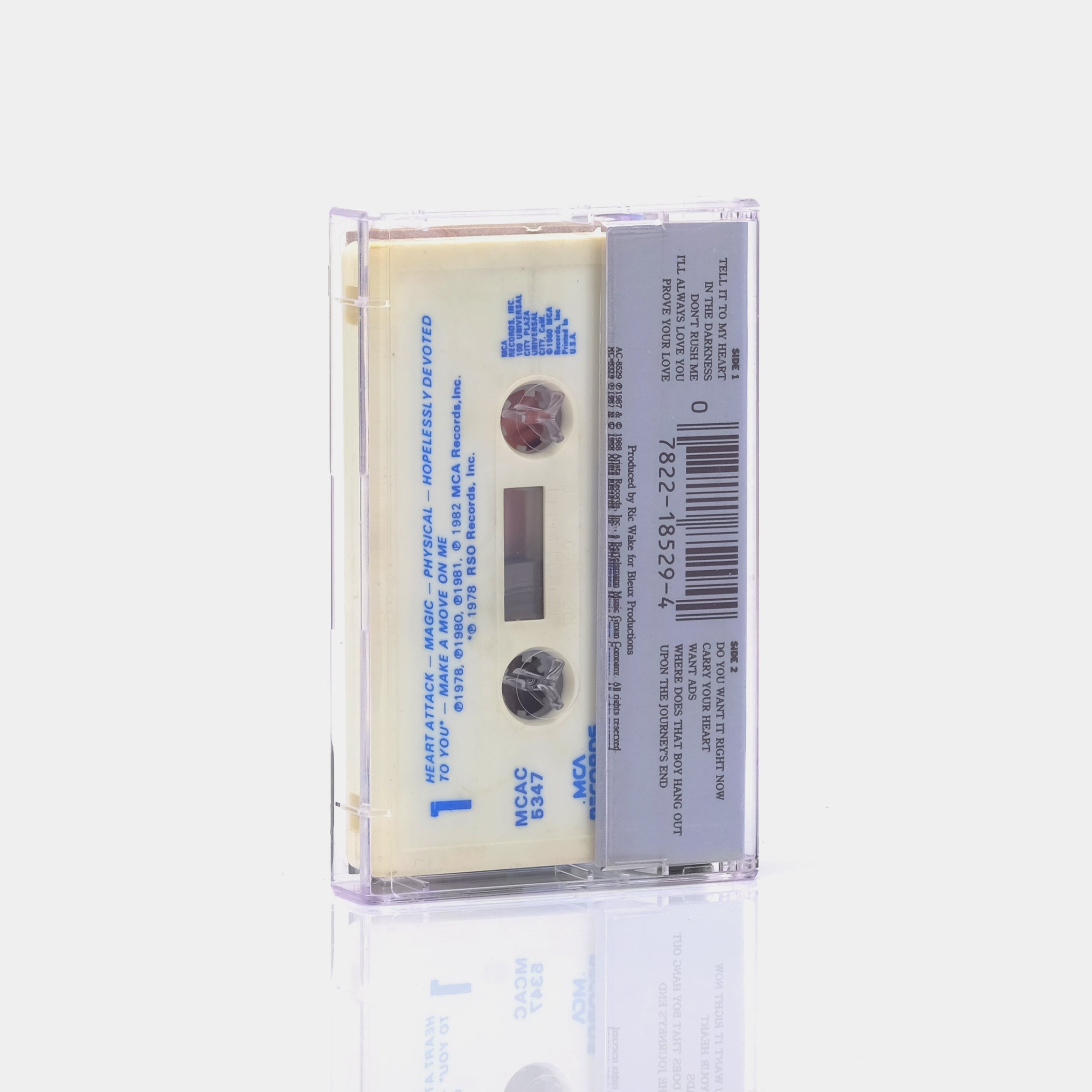 Taylor Dayne - Tell It To My Heart Cassette Tape