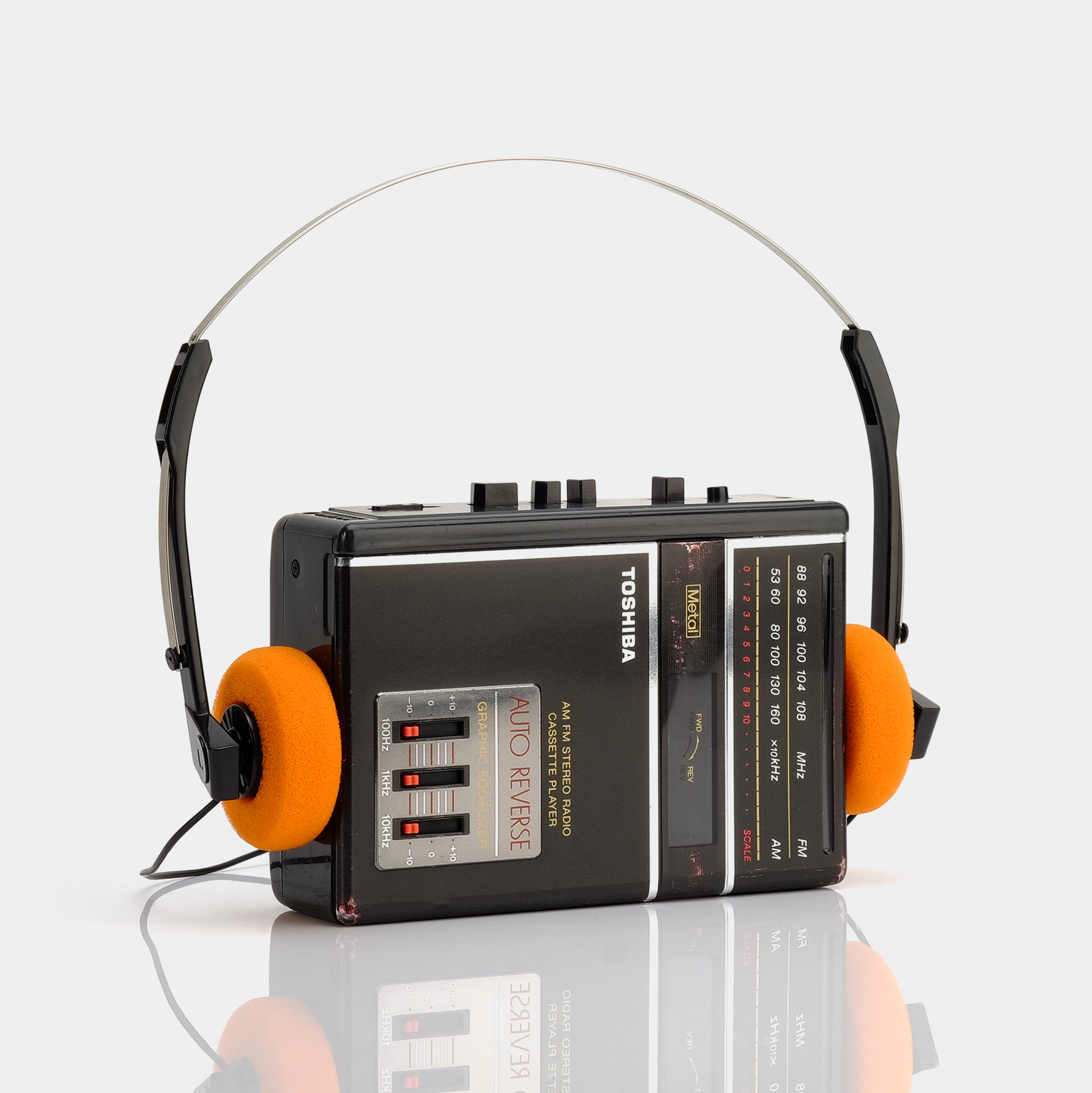 Toshiba AM/FM Portable Cassette Player