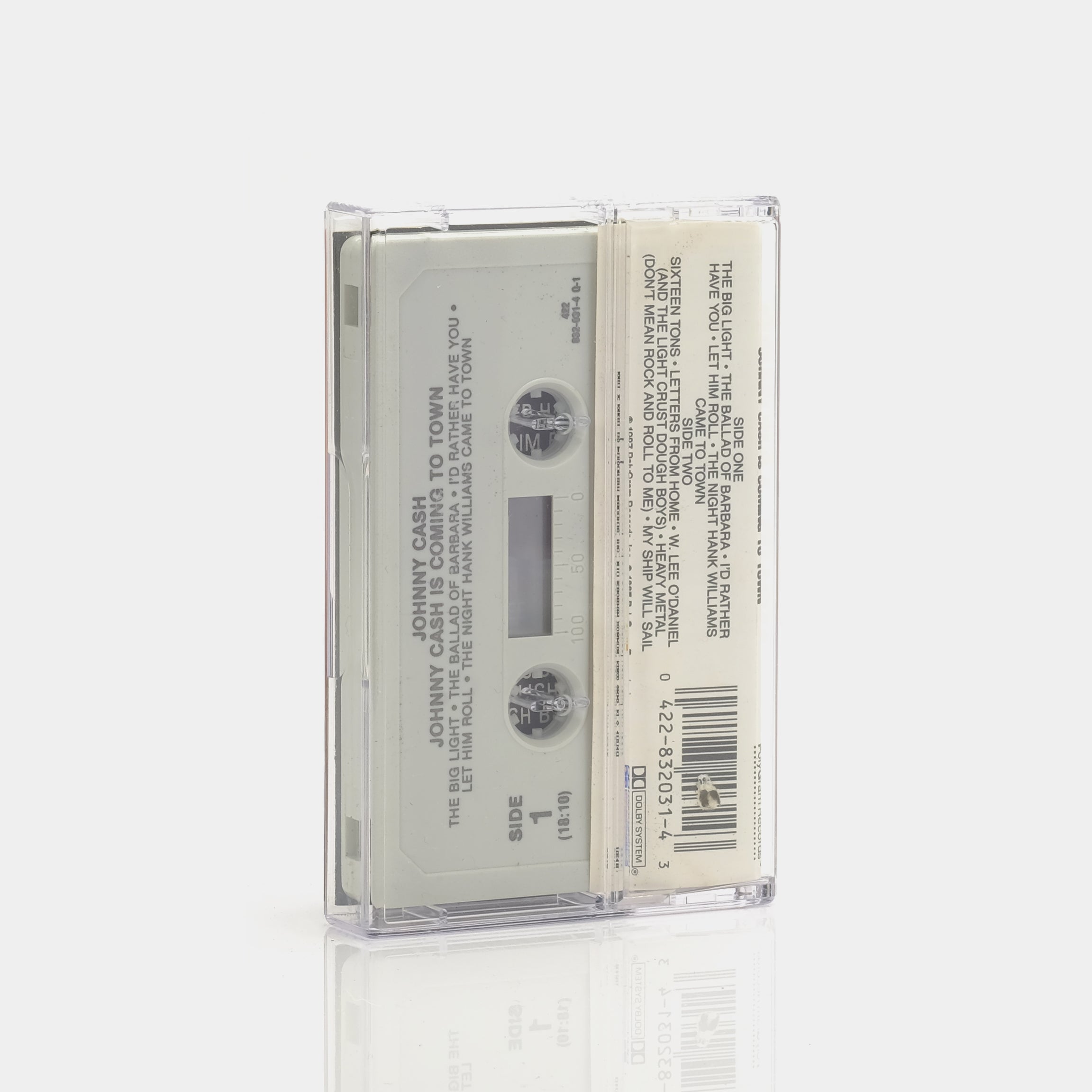 Johnny Cash - Johnny Cash Is Coming To Town Cassette Tape