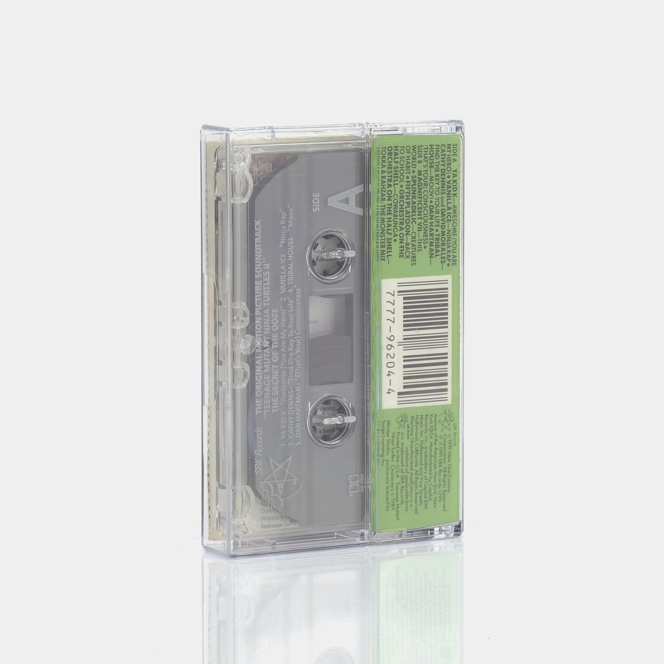 Teenage Mutant Ninja Turtles II: The Secret Of The Ooze (Original Motion Picture Soundtrack) Cassette Tape