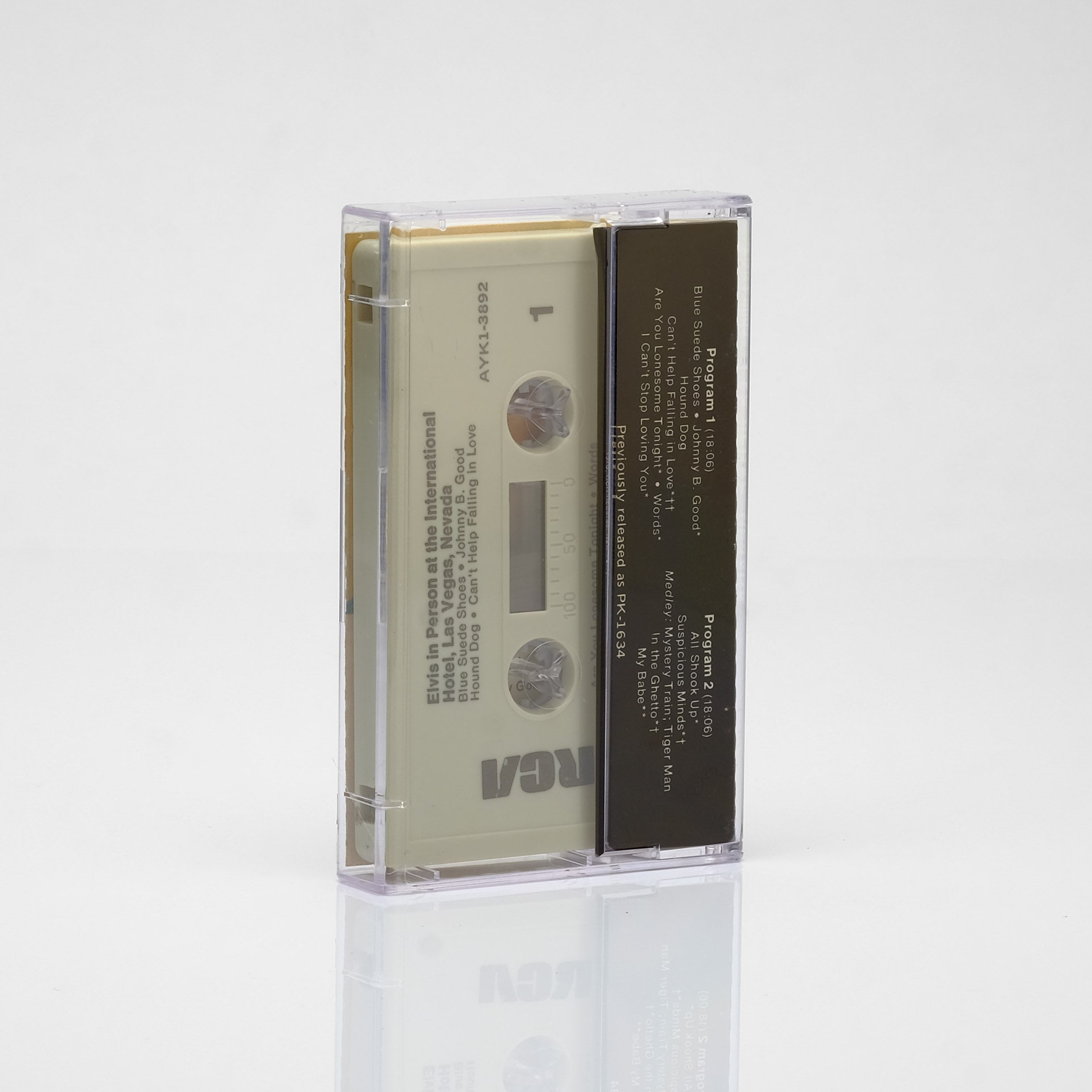 Elvis Presley - Elvis In Person At The International Hotel, Las Vegas, Nevada Cassette Tape