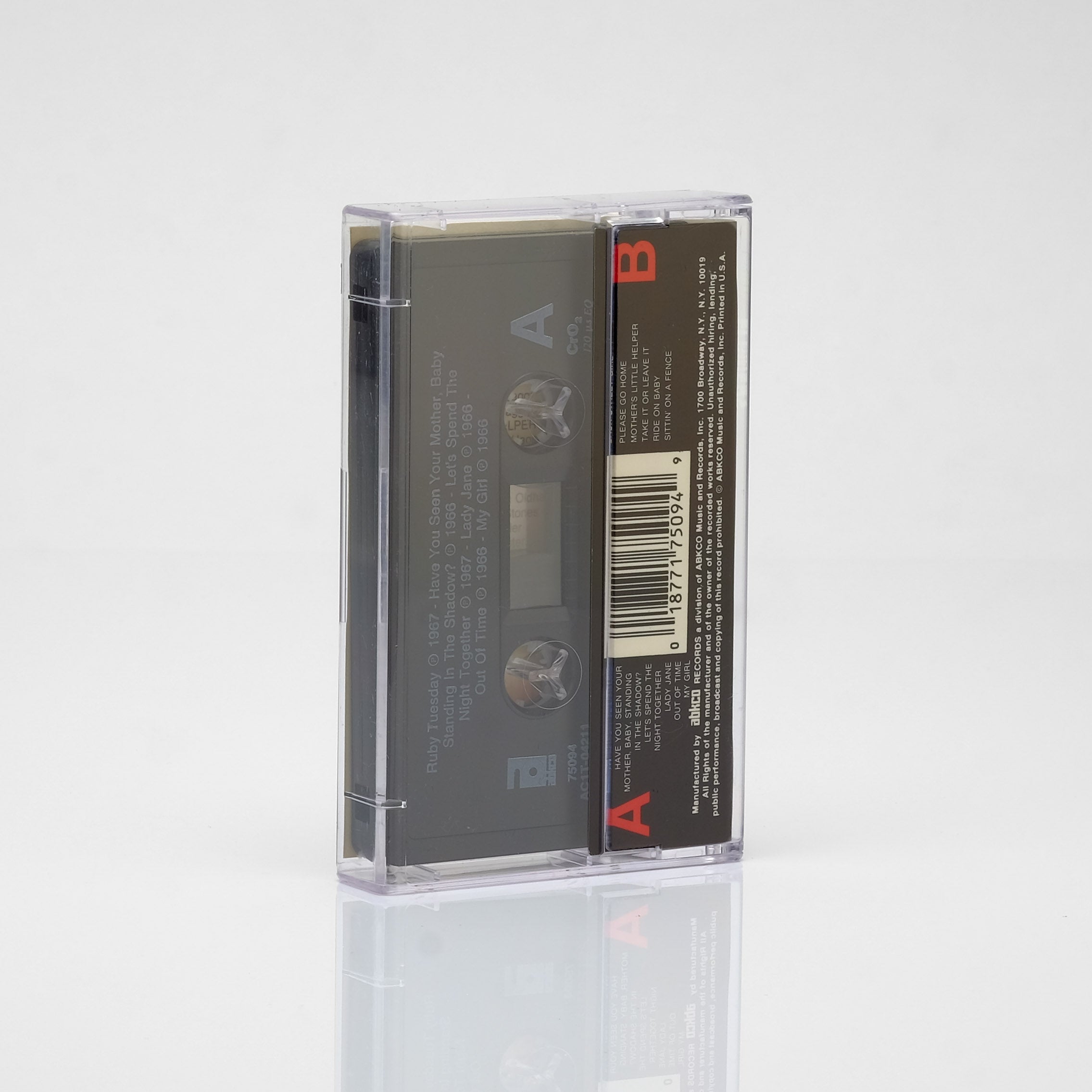 The Rolling Stones - Flowers Cassette Tape