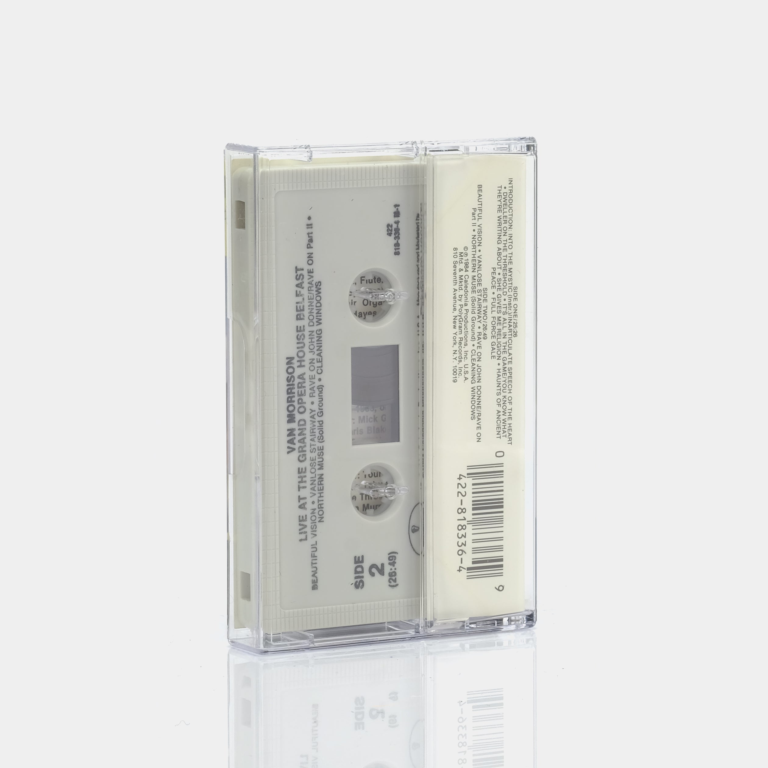 Van Morrison - Live At The Grand Opera House Belfast Cassette Tape