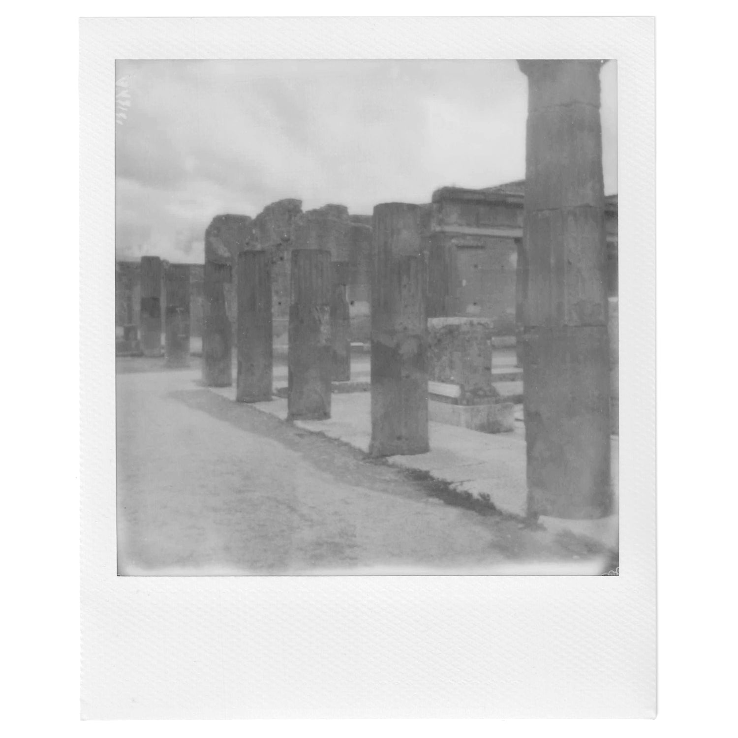Michael Kempen Polaroid instant Photo of Pompeii Blog Cover