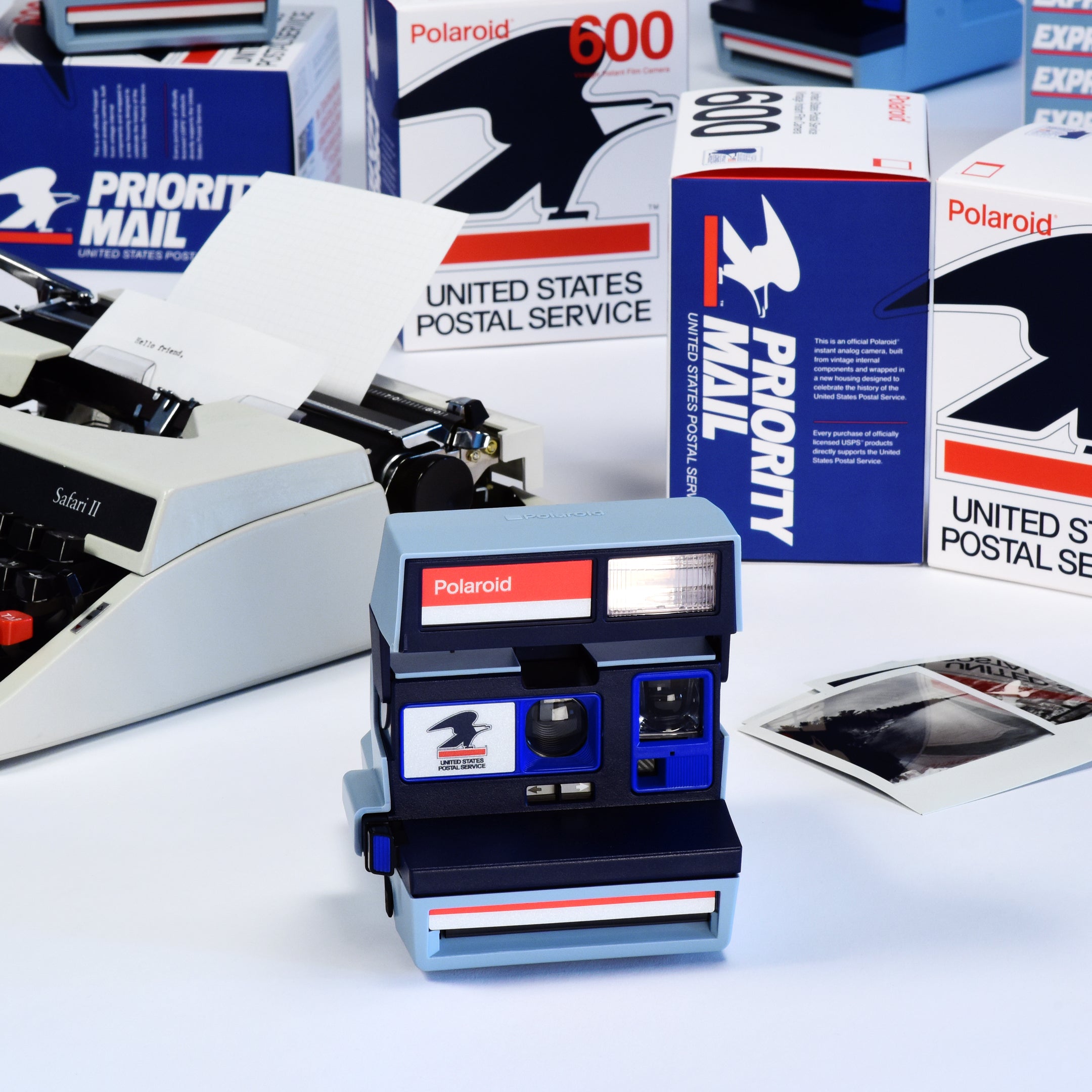 Now Delivering the USPS + Polaroid Instant Camera