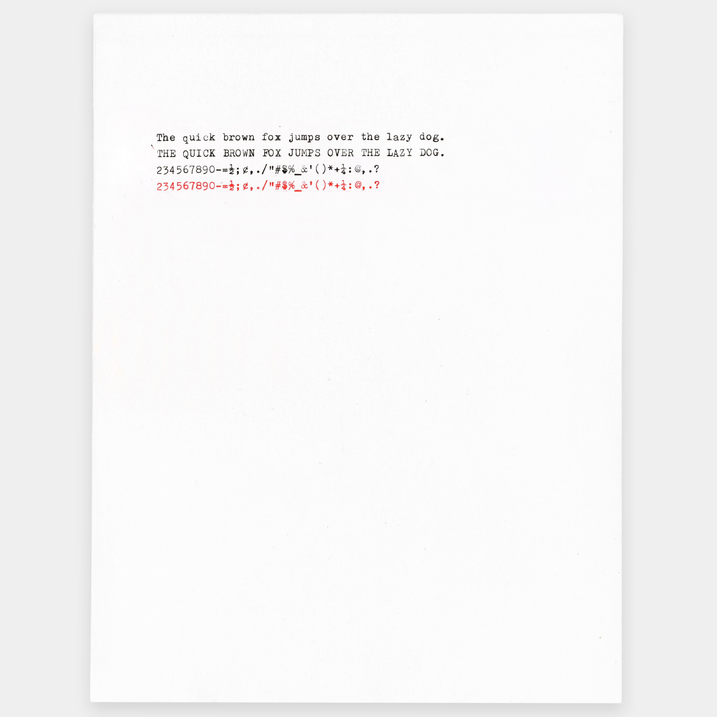 Underwood 255 Grey Manual Typewriter and Case