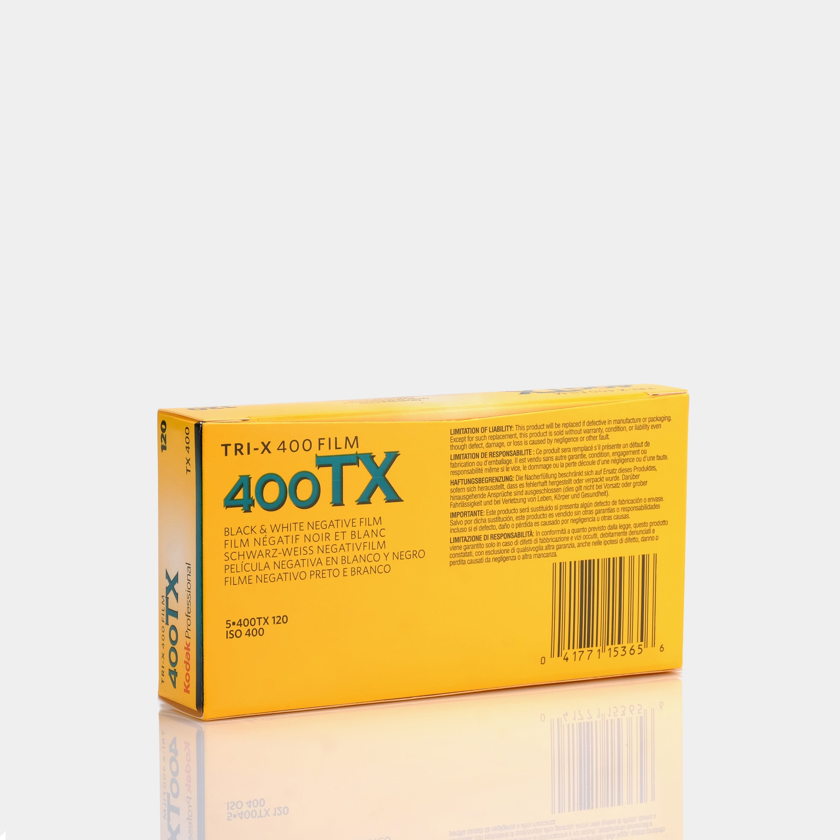 Expired Kodak Professional TRI-X 400 Black and White 120 Film - 5 Pack