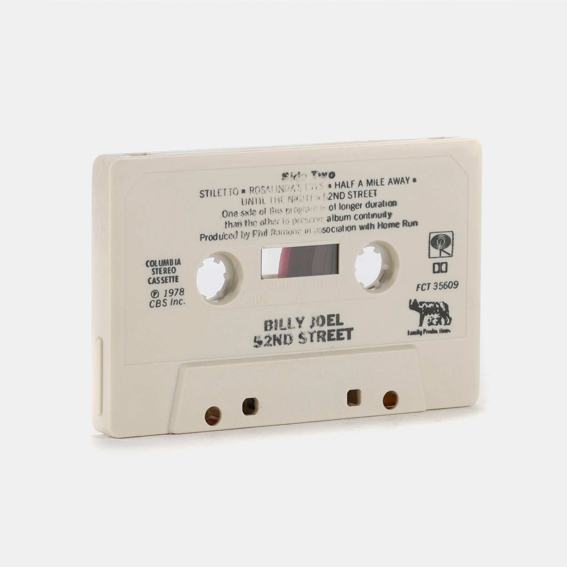 Billy Joel - 52nd Street Cassette Tape (B-Grade)