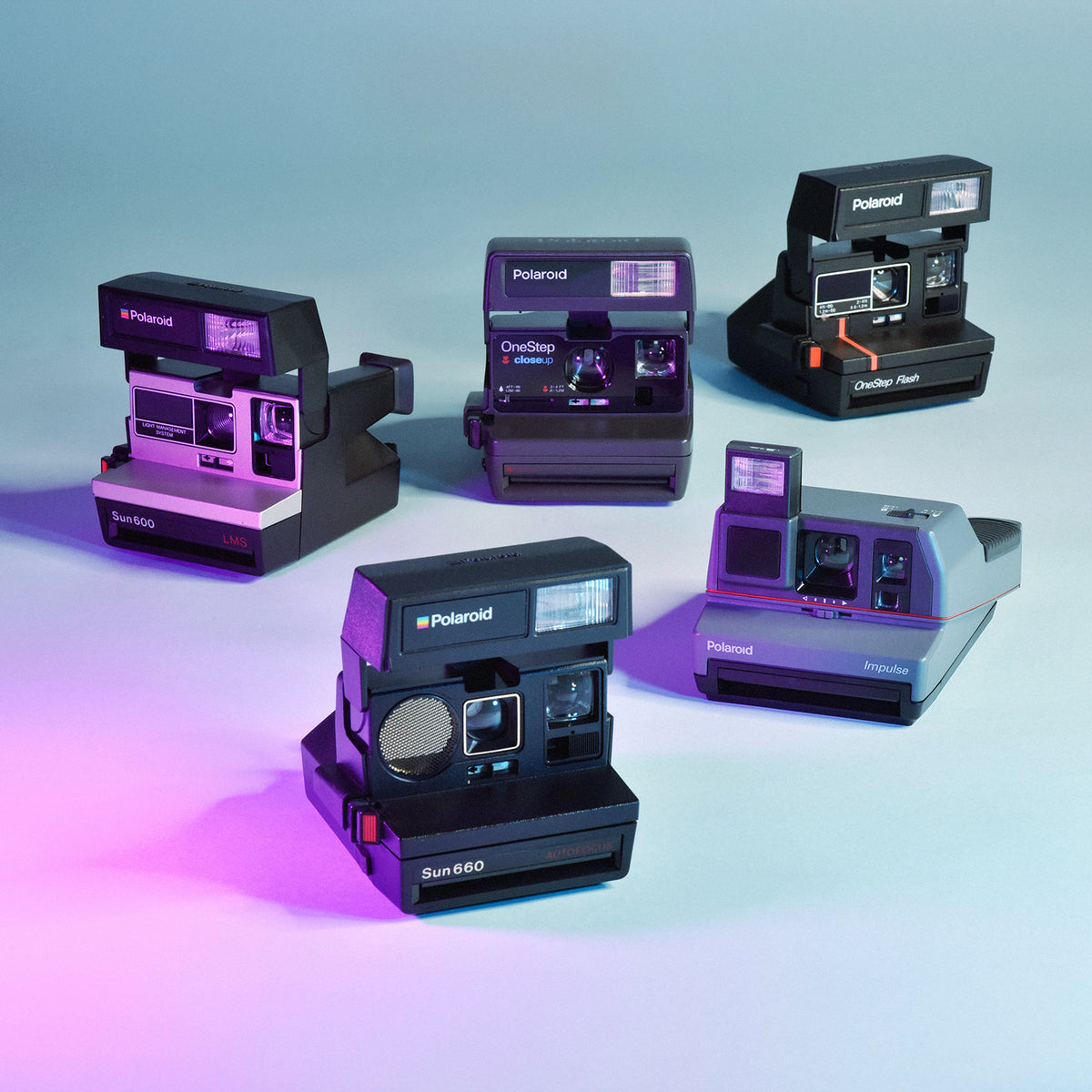 Polaroid Camera Example Polaroid Cameras: 600, SX-70 Folding, SLR 680 and More