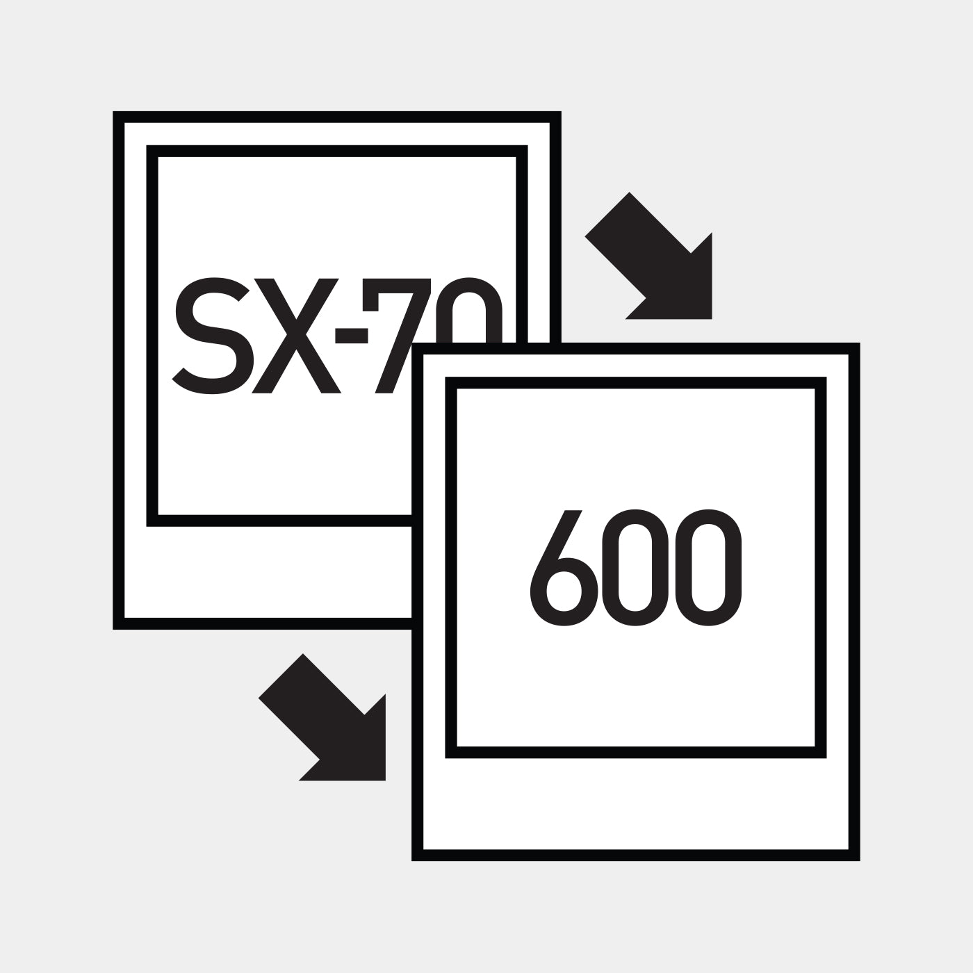 Convert SX-70 Camera To Take 600 Film (+$50)