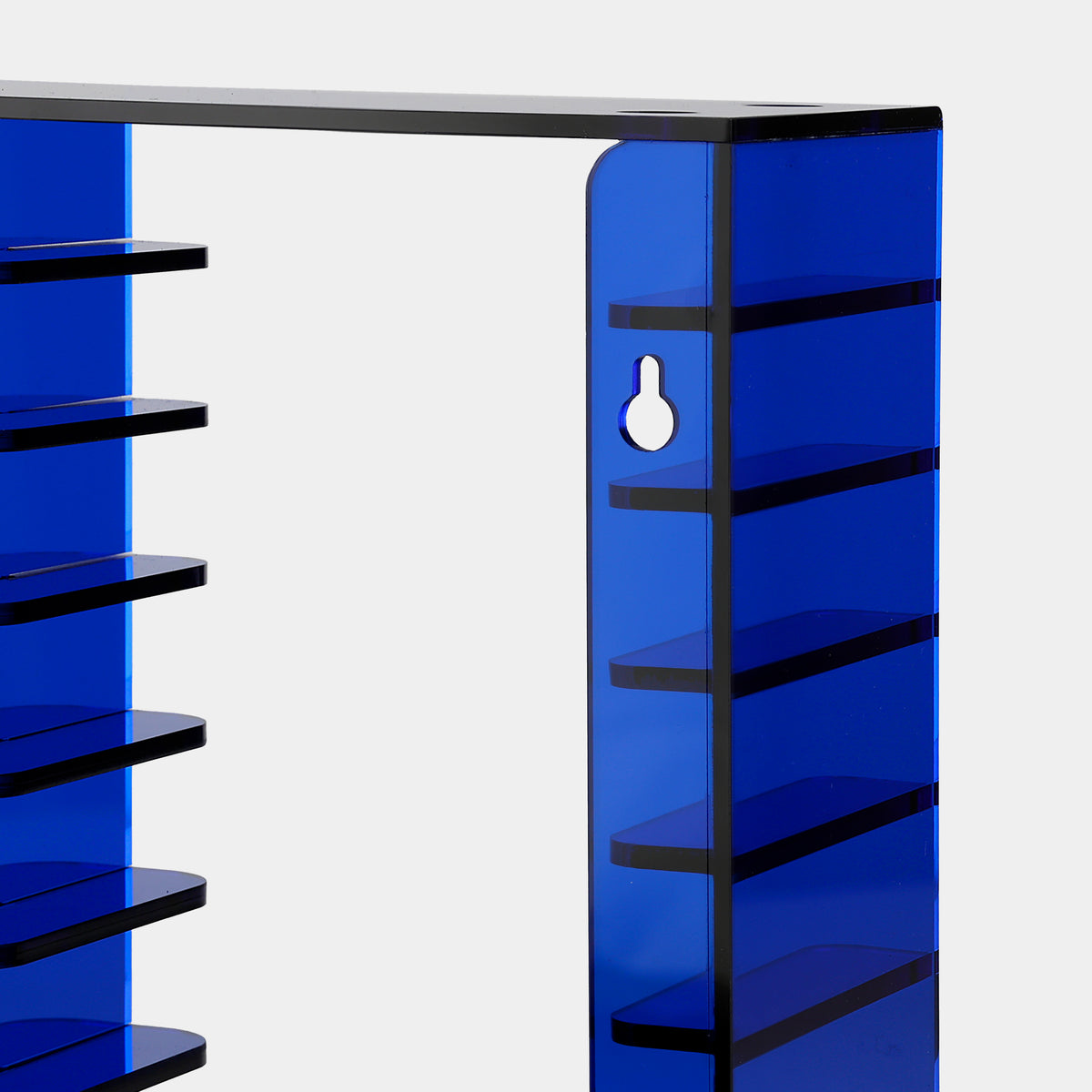 Acrylic Cassette Tape Storage Rack for 20 Cassettes
