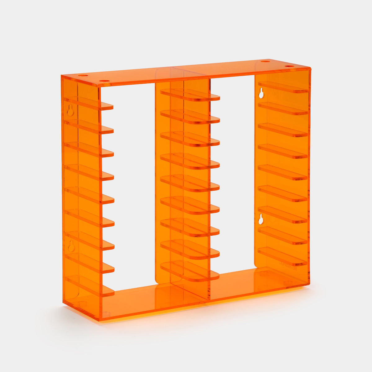 Color Tape Rack Acrylic Cassette Tape Storage Rack for 20 Cassettes