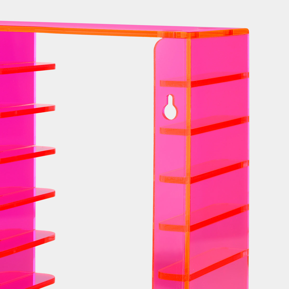 Acrylic Cassette Tape Storage Rack for 20 Cassettes