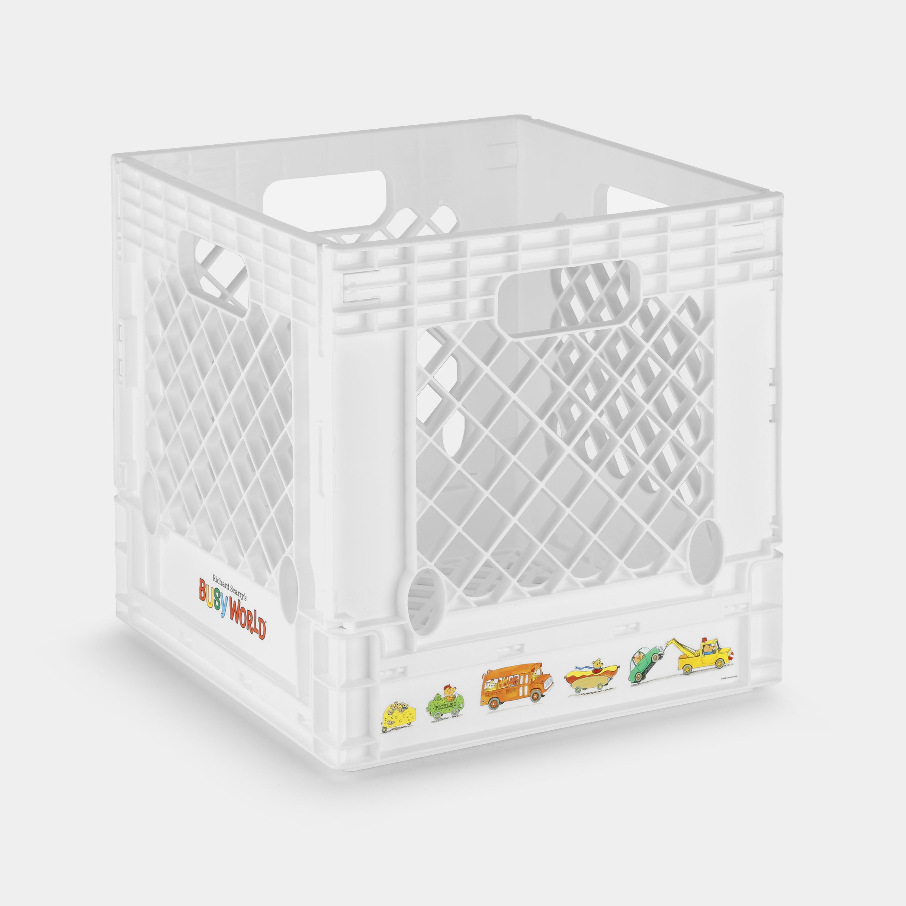Richard Scarry's Busy World Record Crate