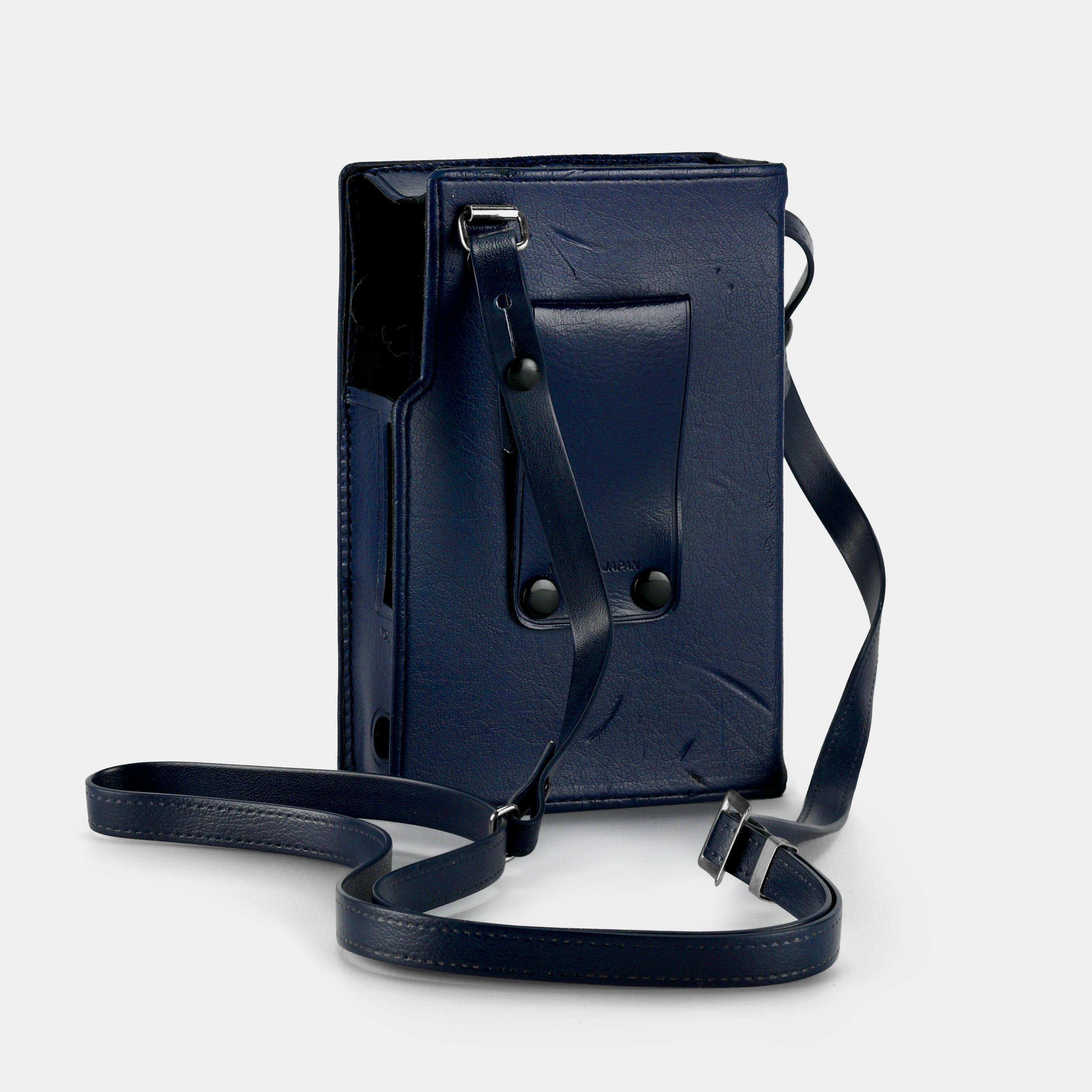 Sony TPS-L2 Blue Leather Portable Cassette Player Case with Strap
