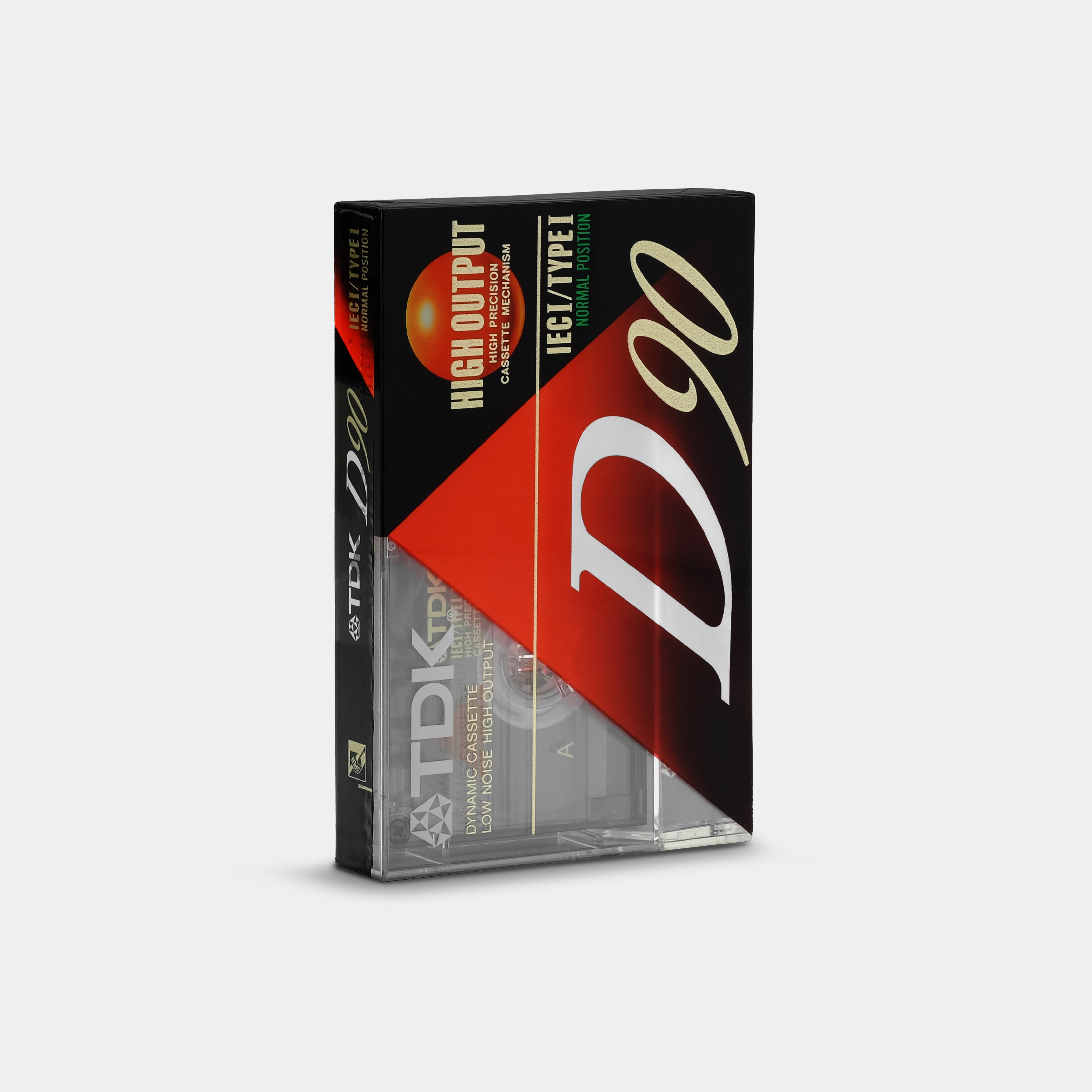TDK D90 Type I 90 Min Blank Cassette Tape