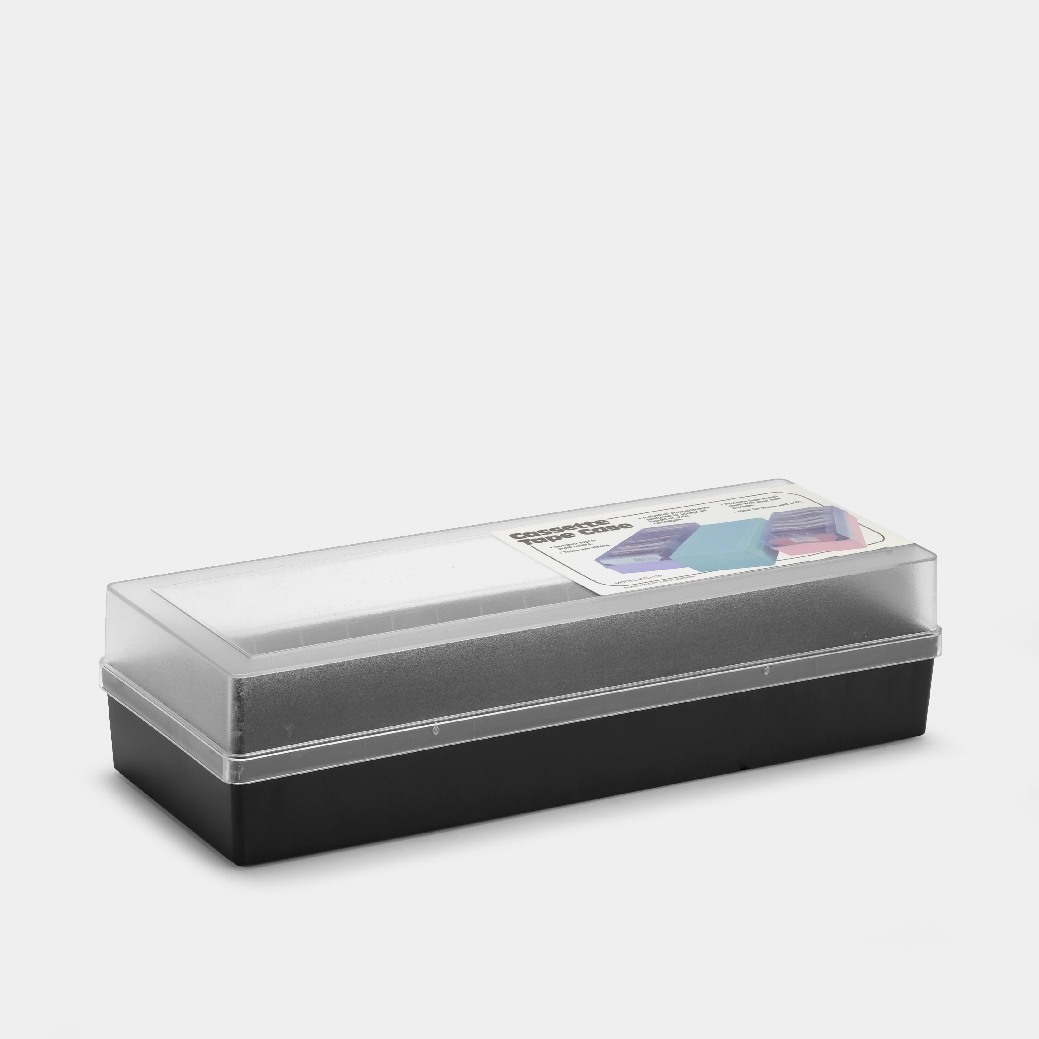 Plasti Plex Cassette Tape Case Storage