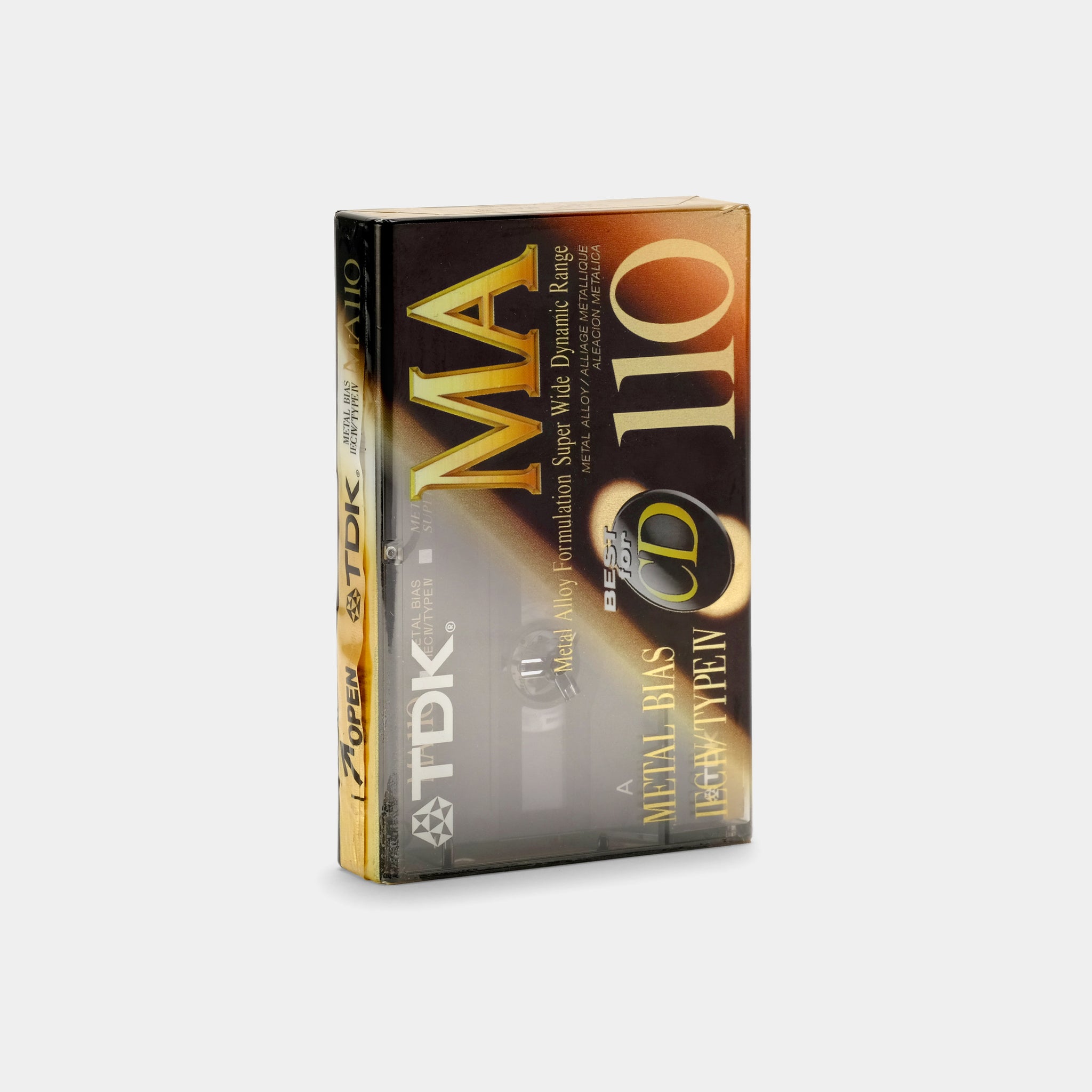 TDK MA 110 Type IV 110 Min Blank Cassette Tape