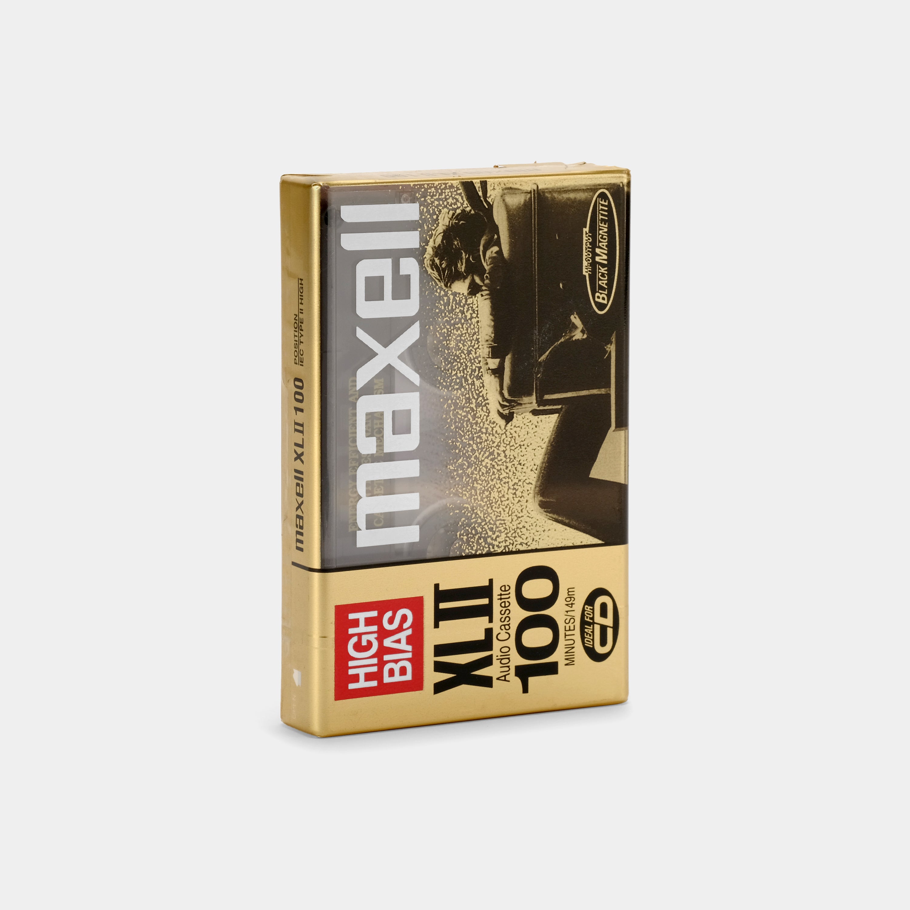 Maxell High Bias XLII 100 Minutes Blank Audio Cassette Tape (100 Minutes)　並行輸入品 4 PACK Maxell XL-II 100 Minutes Blank Audio Cassette Tape High