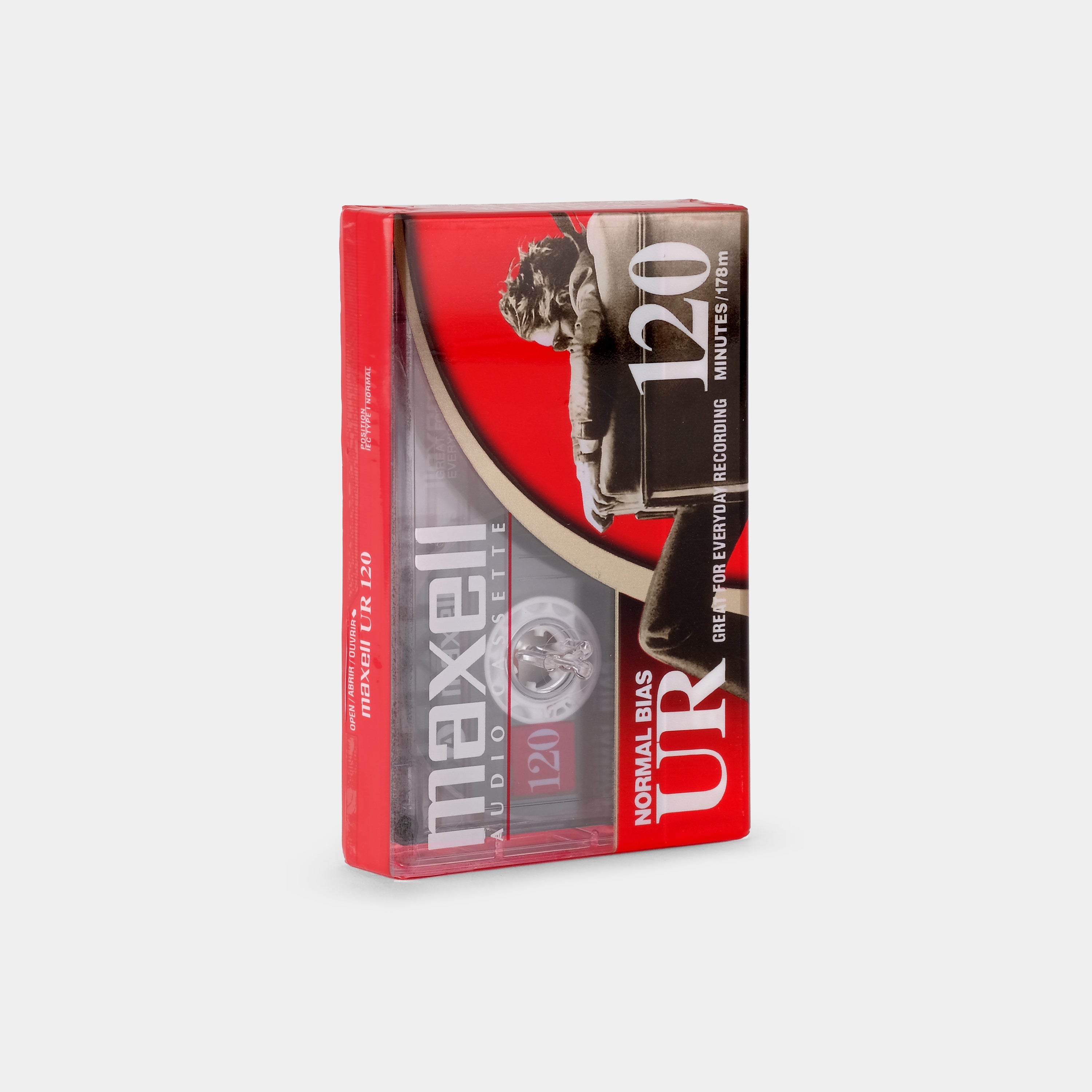 Maxell UR 120 Type I 120 Min Blank Cassette Tape