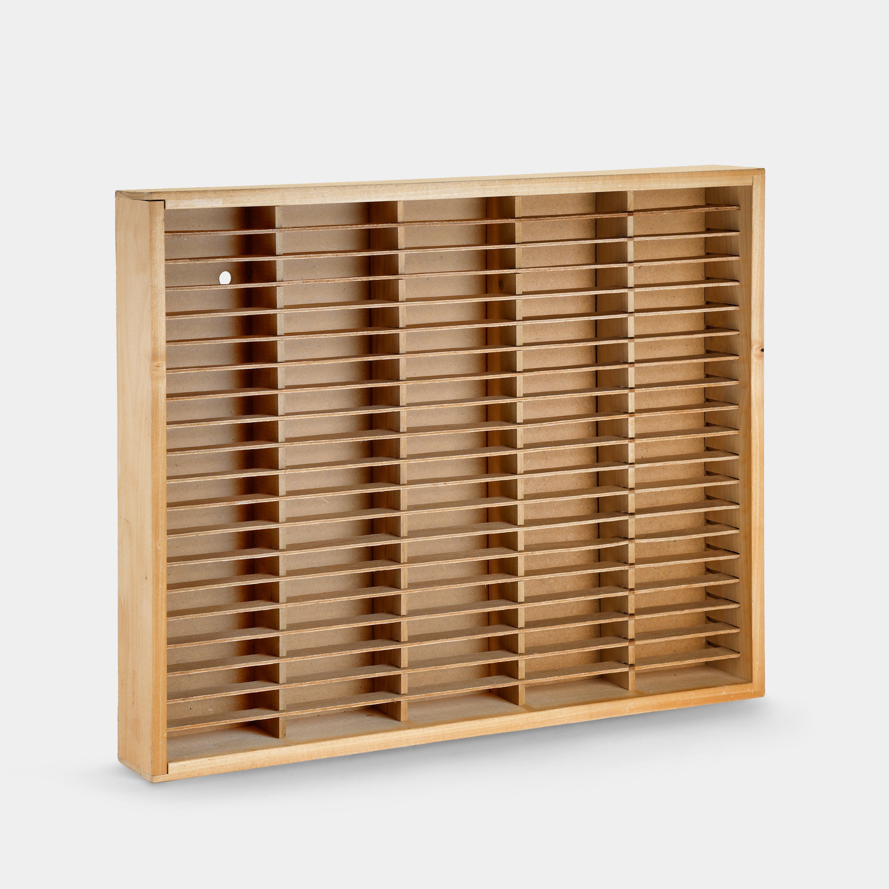 Wood Cassette Storage for 100 Cassettes
