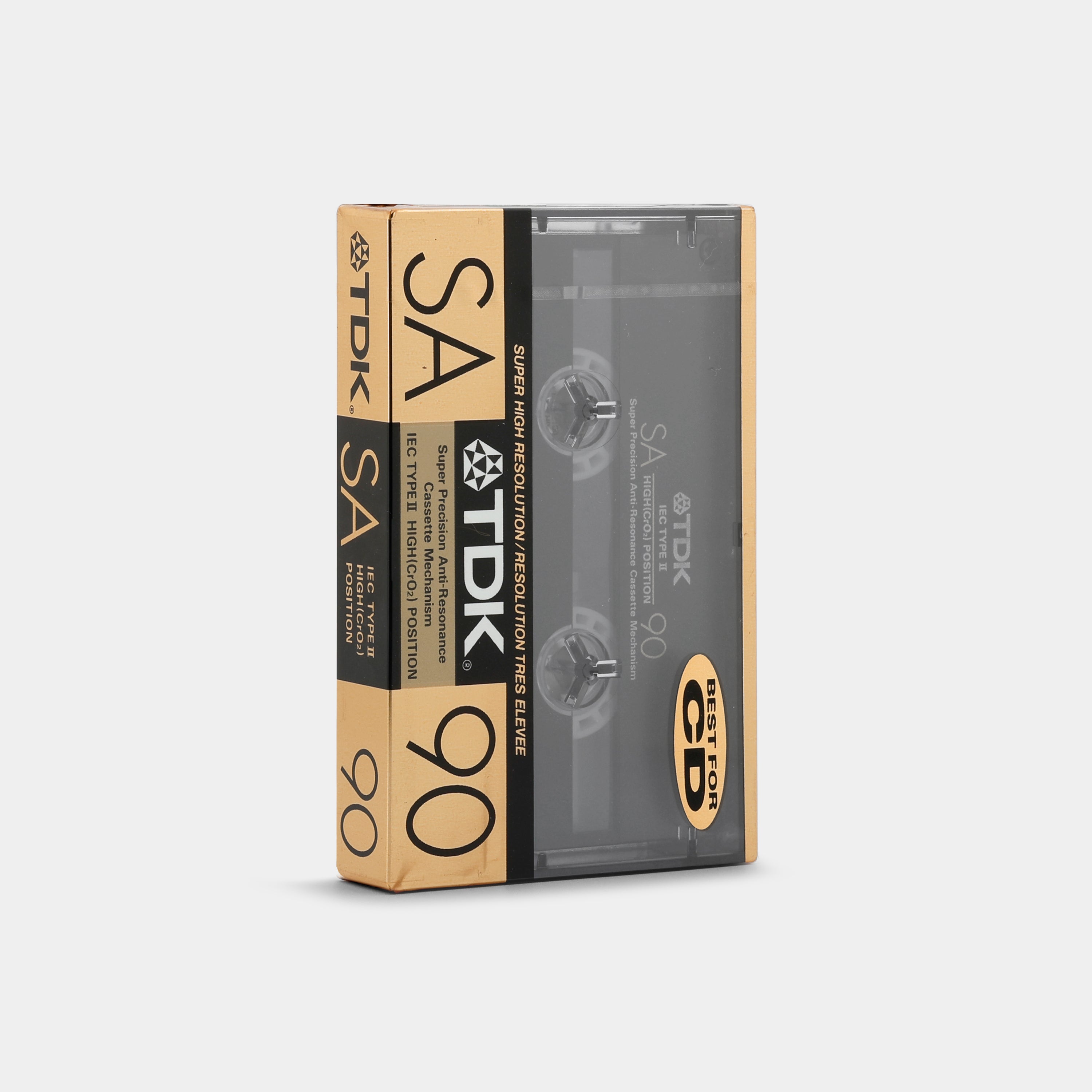TDK SA90 Type II 90 Min Blank Cassette Tape