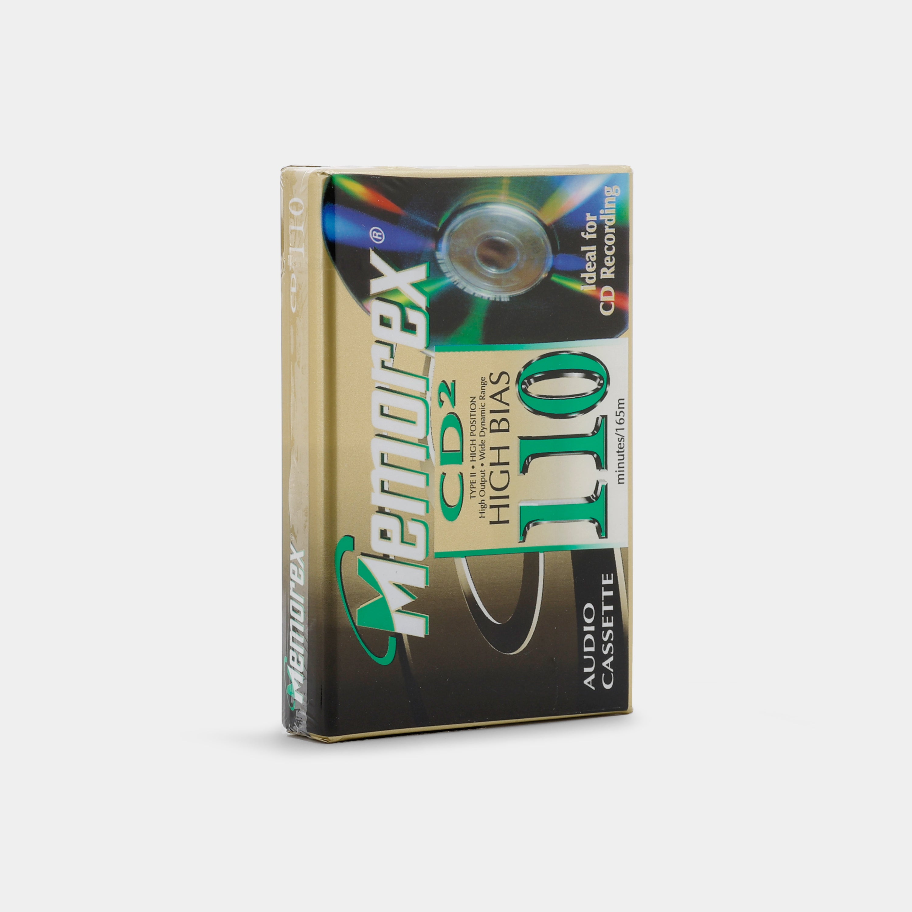 Memorex CD2 Type II 110 Min Blank Cassette Tape