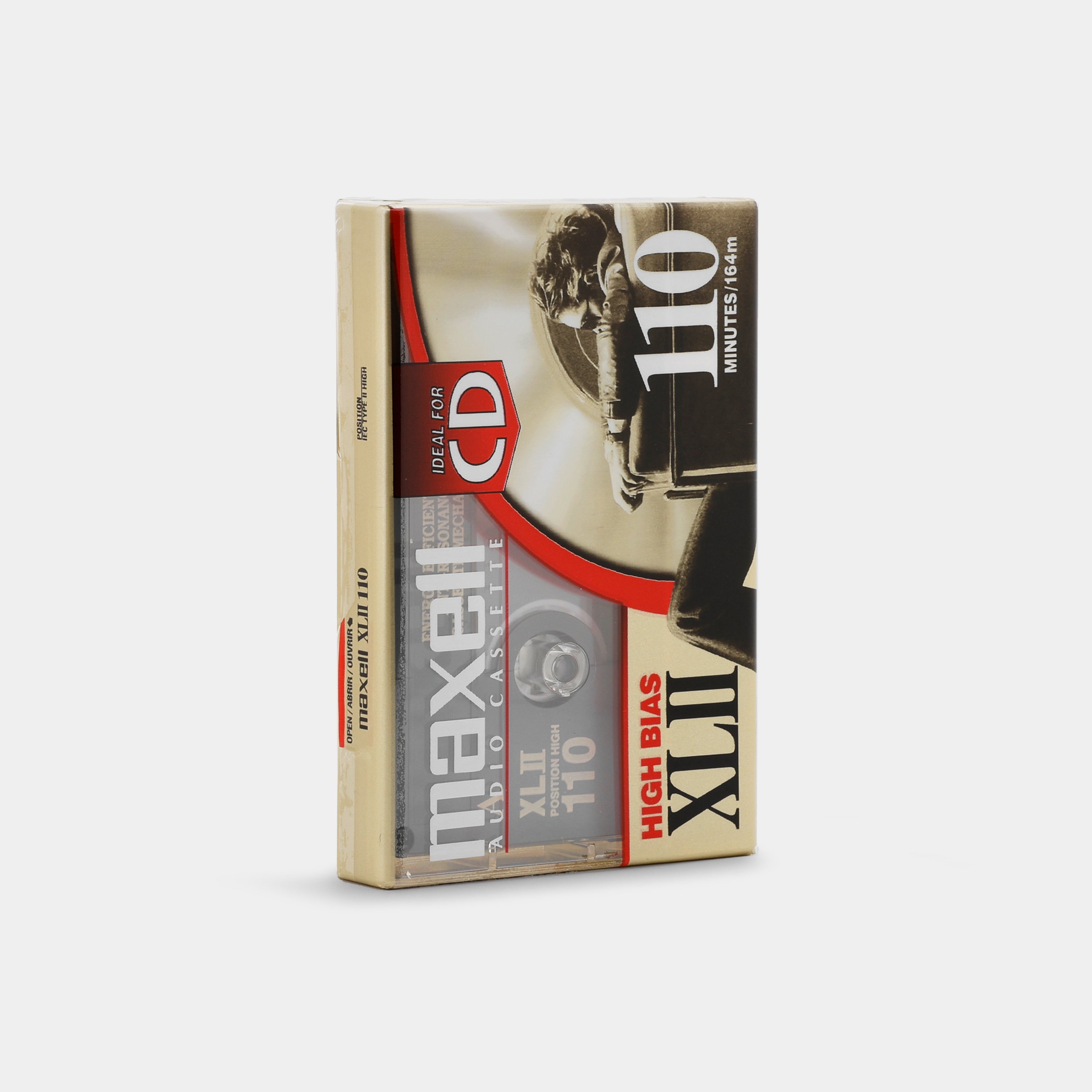 Maxell XLII 110 Type II 110 Min Blank Cassette Tape