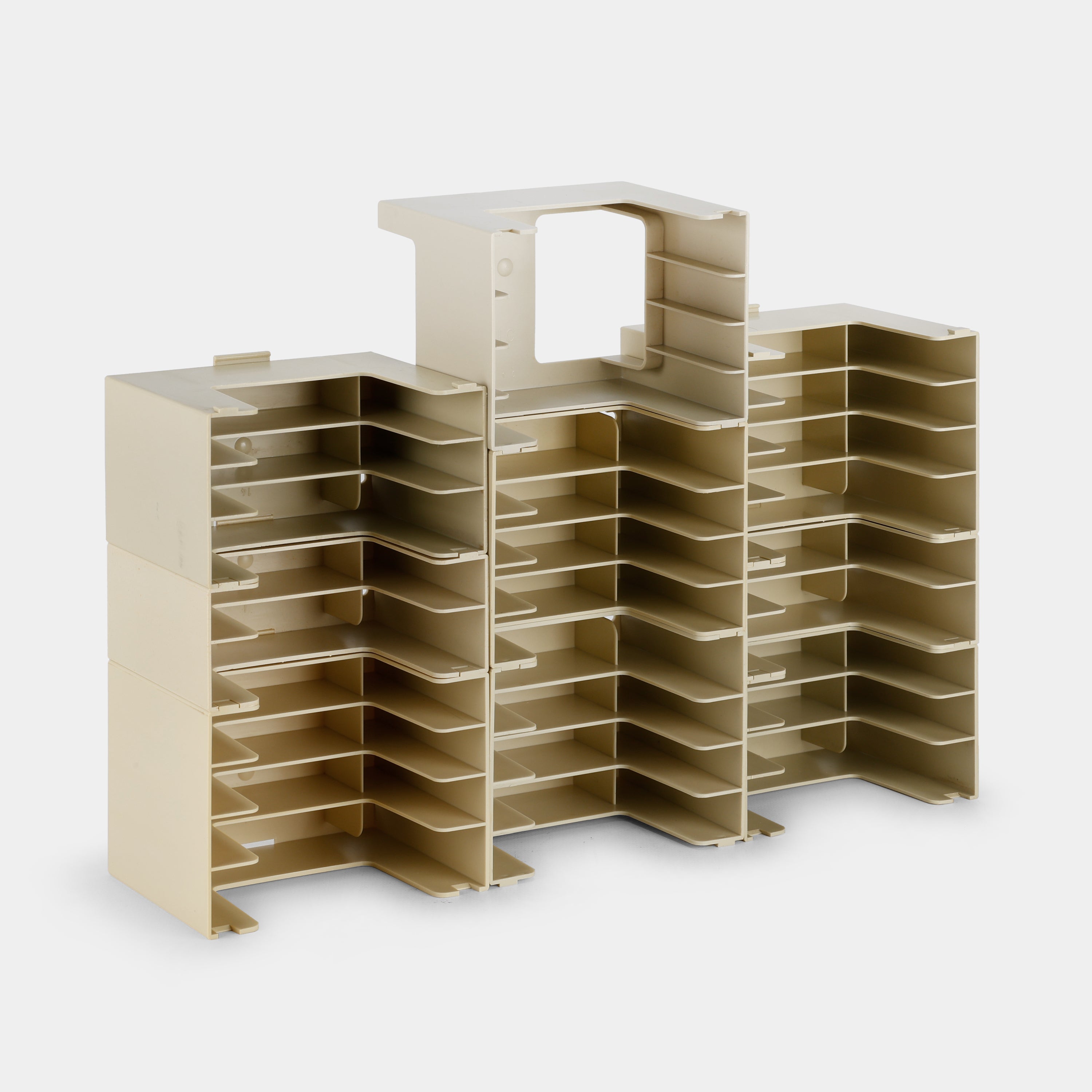 Reader's Digest Modular Cassette Tape Storage Set
