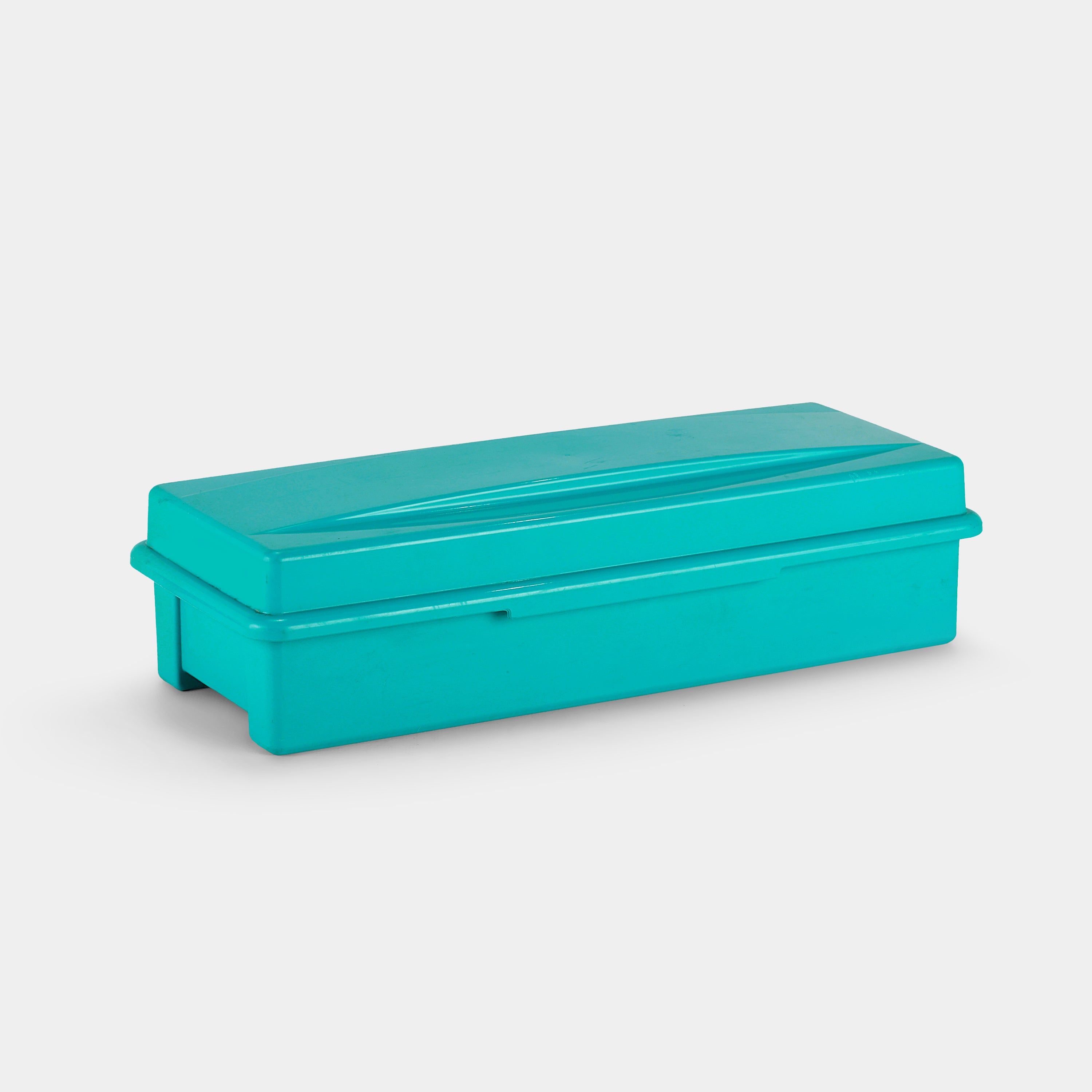 Alpha Teal Cassette Tape Storage Case