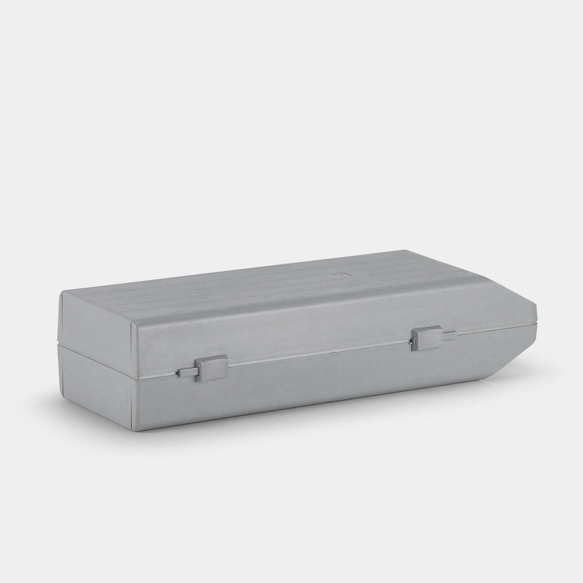 Grey Cassette Tape Storage Carrying Case