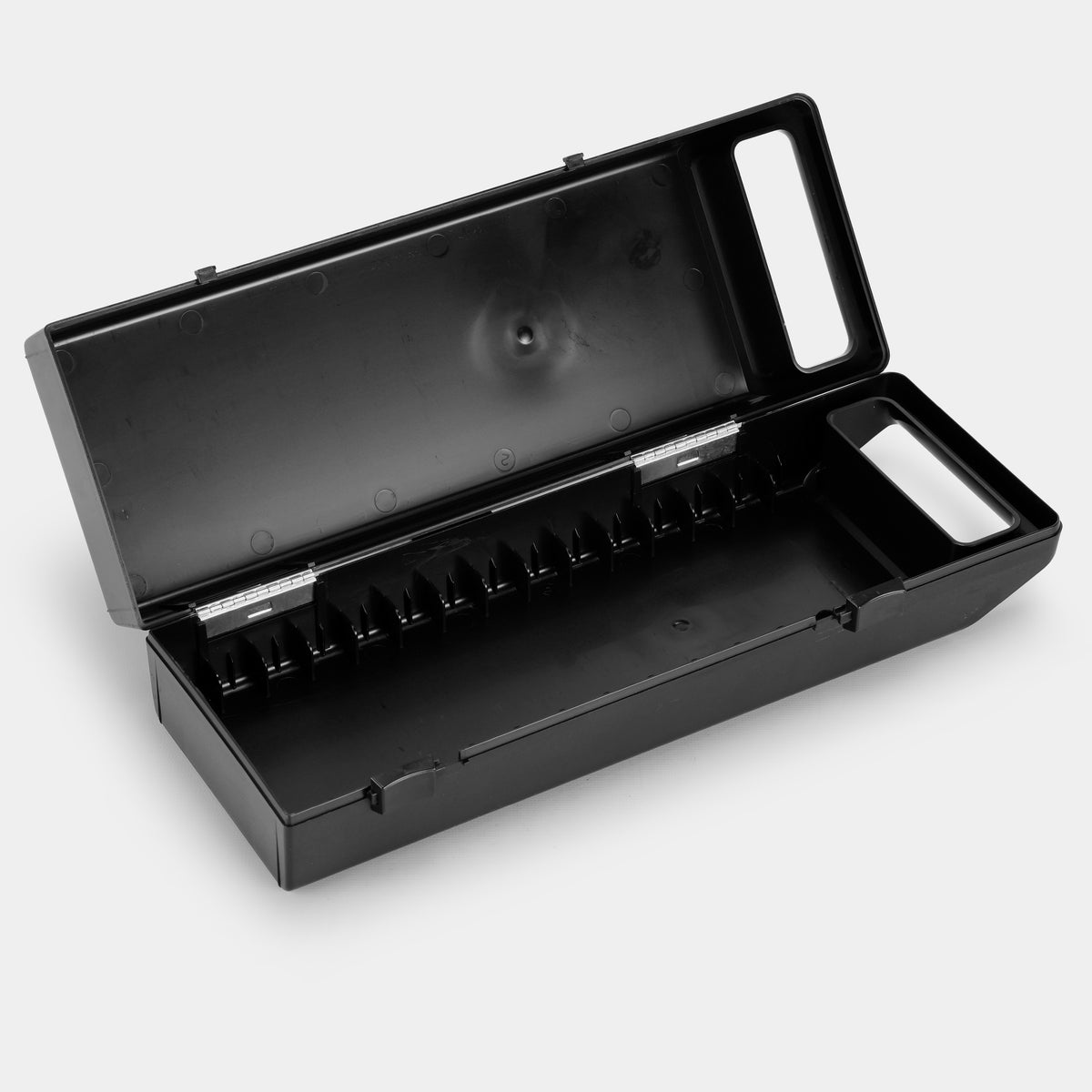 Black Cassette Tape Storage Carrying Case