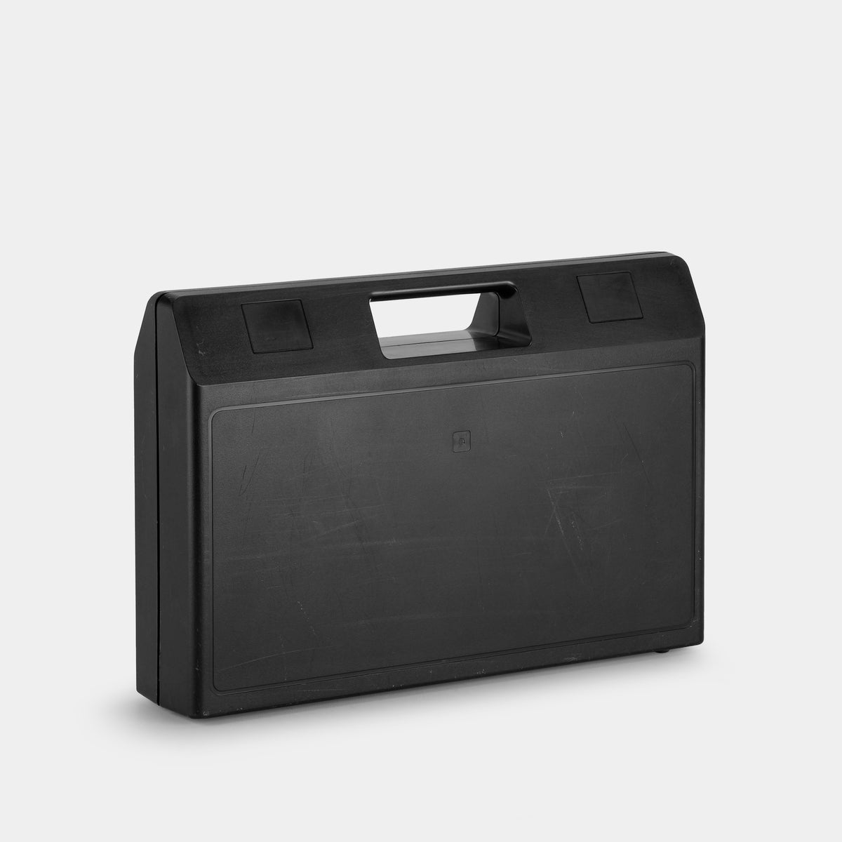 Black and Silver Cassette Storage Carrying Case