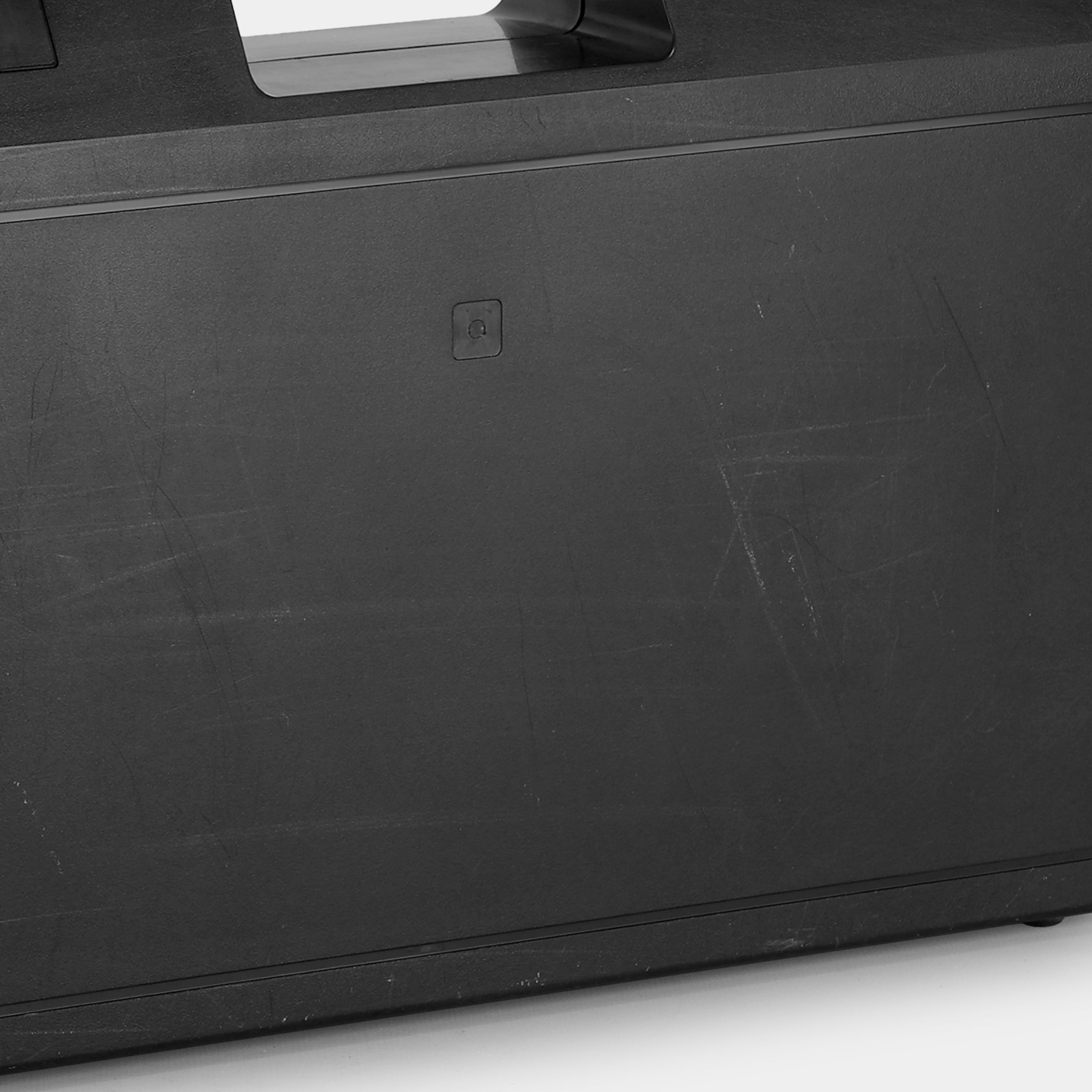 Black and Silver Cassette Storage Carrying Case