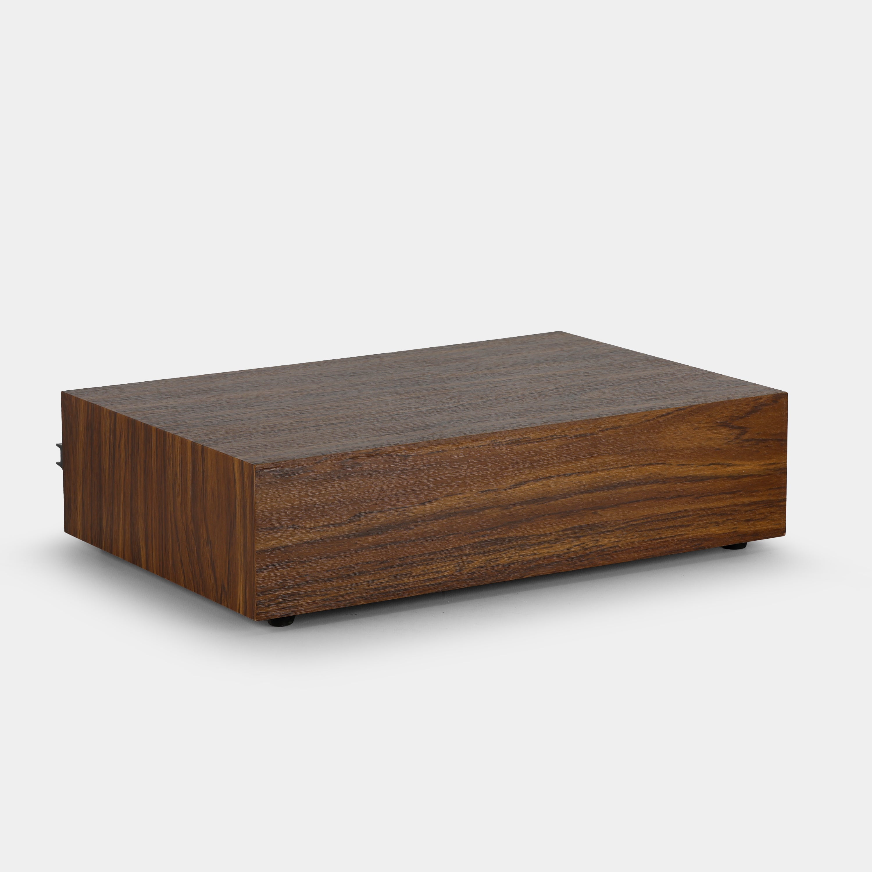 Kenmark Industrial Co. Dark Wood Cassette Tape Storage Drawers