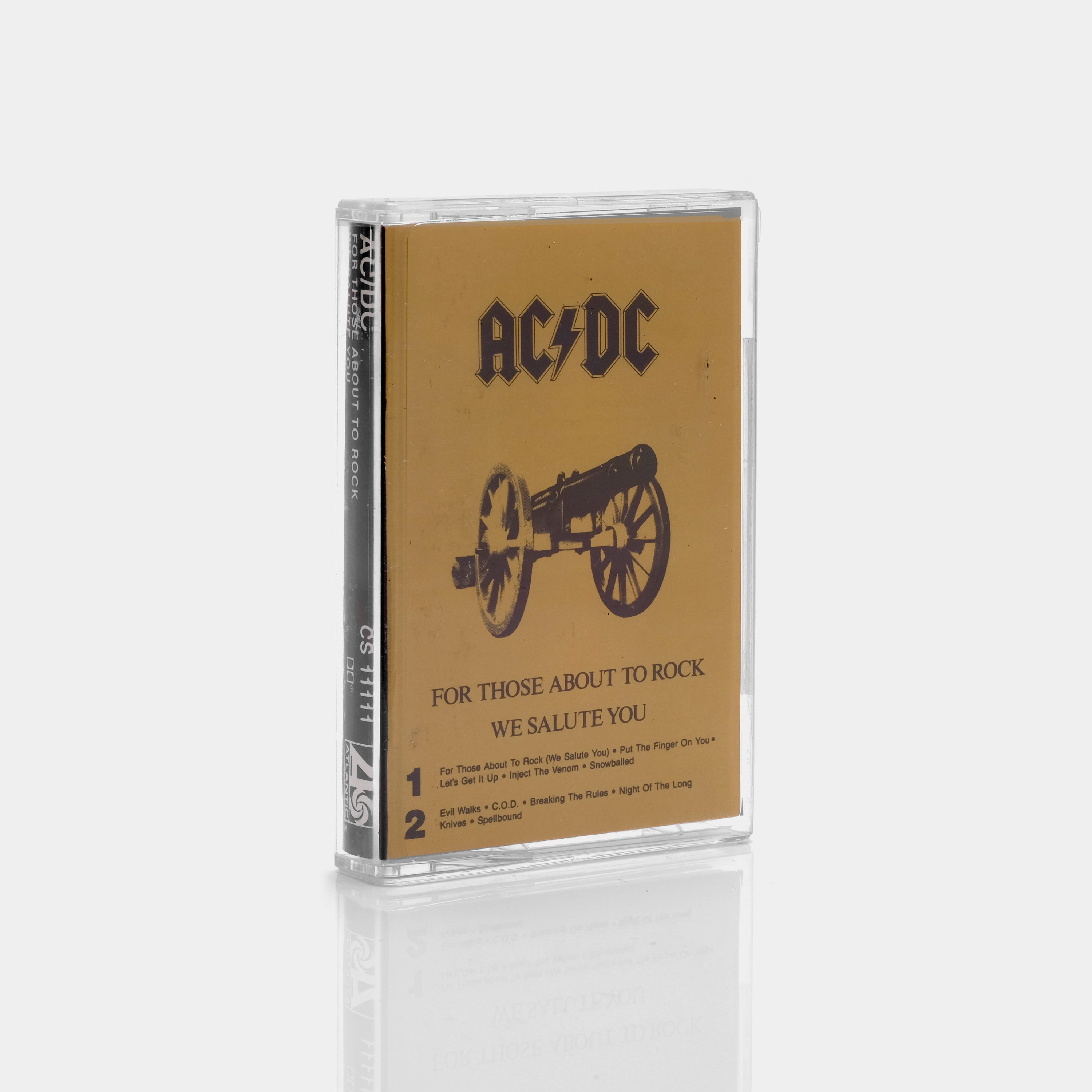 AC/DC - For Those About To Rock (We Salute You) Cassette Tape