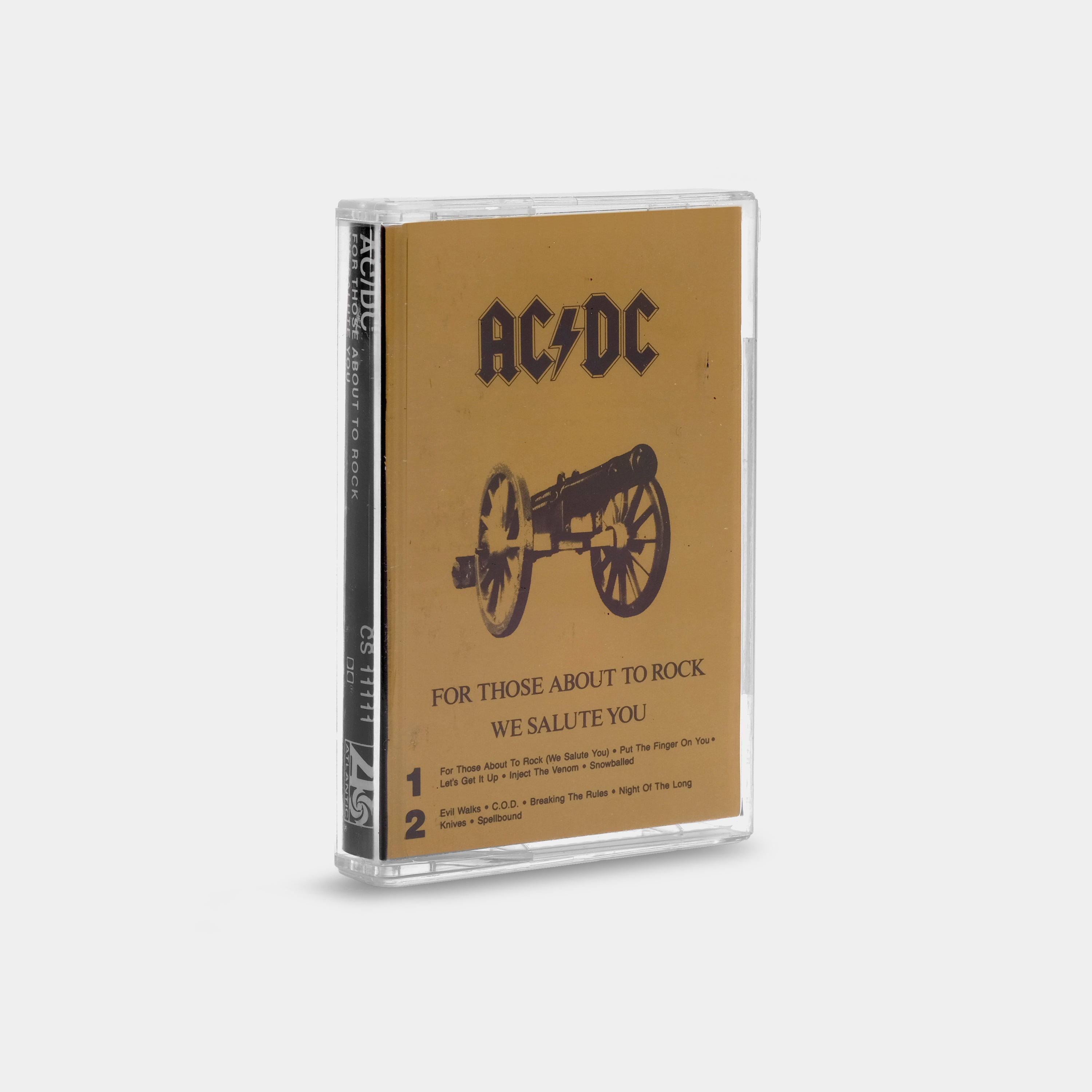 AC/DC - For Those About To Rock (We Salute You) Cassette Tape