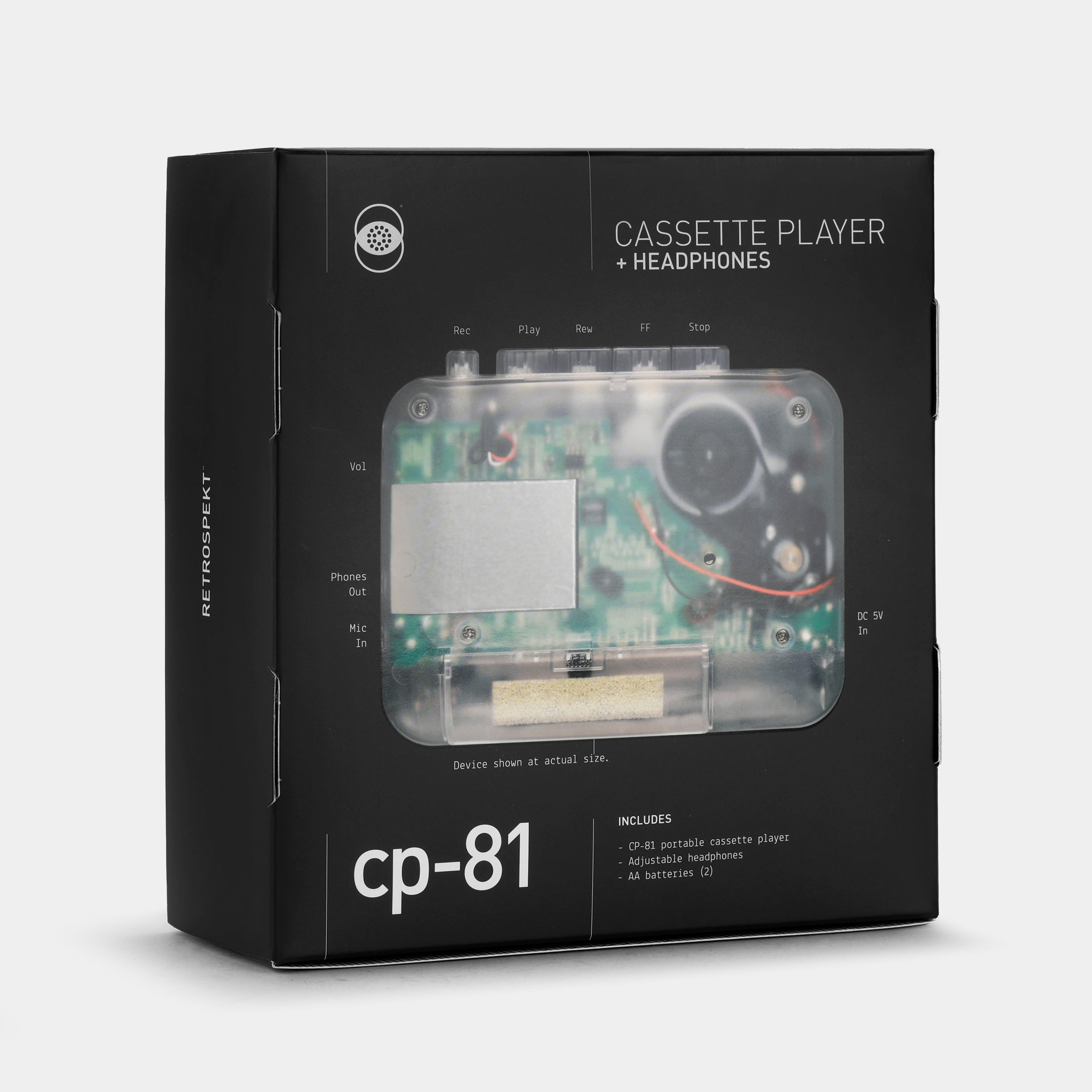 Retrospekt CP-81 Portable Cassette Player