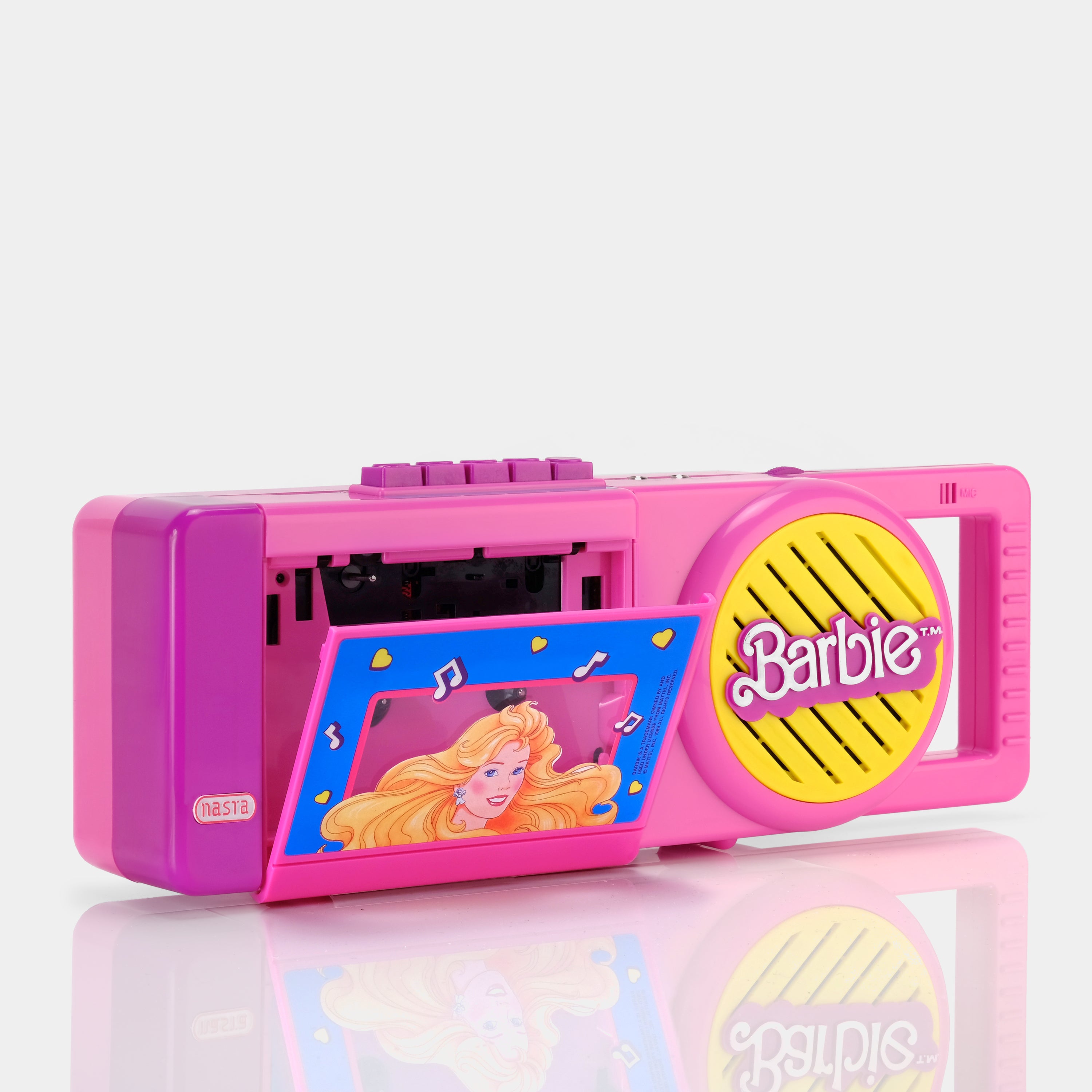 Barbie Cassette Player Recorder Boombox