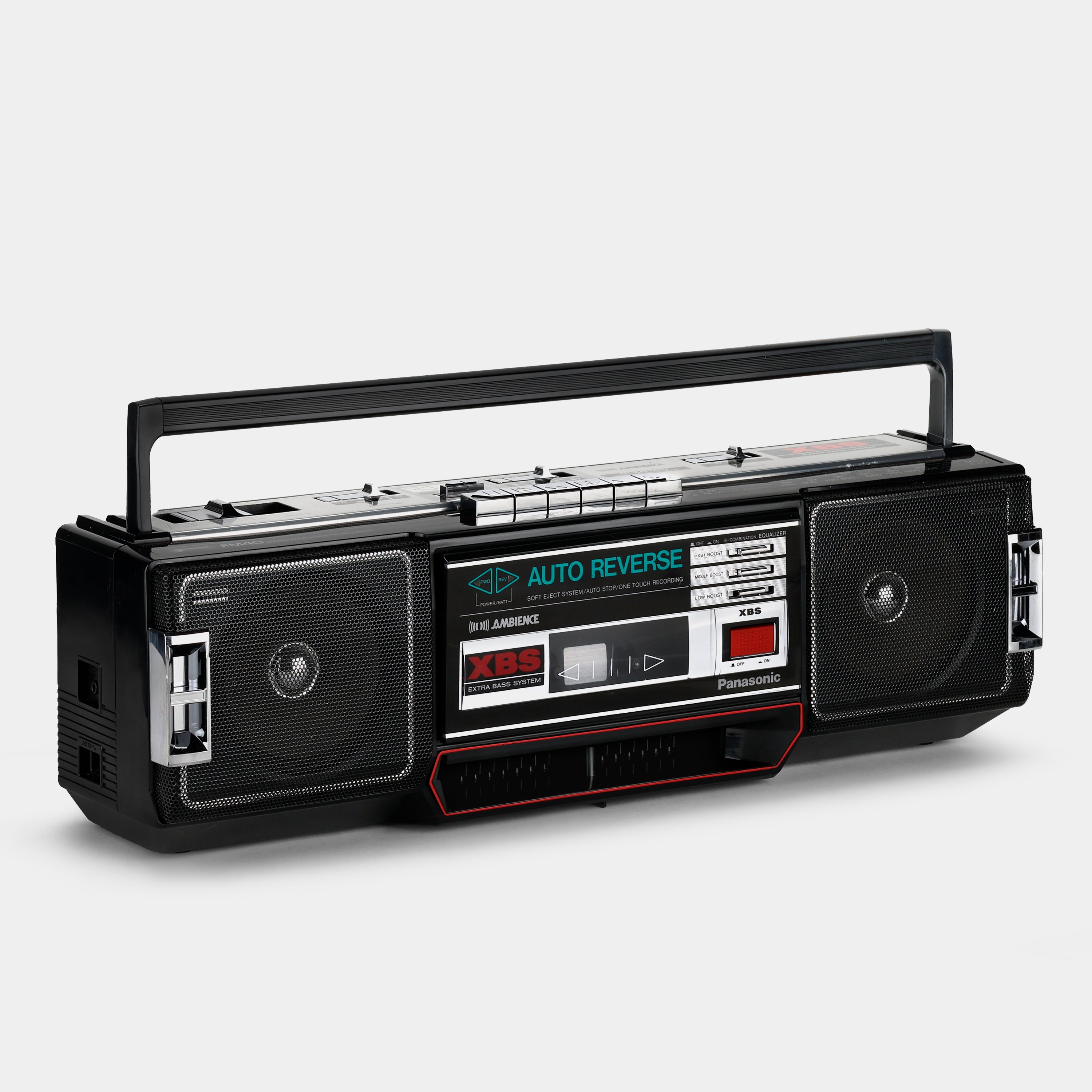 Panasonic RX-FM40 AM/FM Stereo Boombox Cassette Recorder and Player