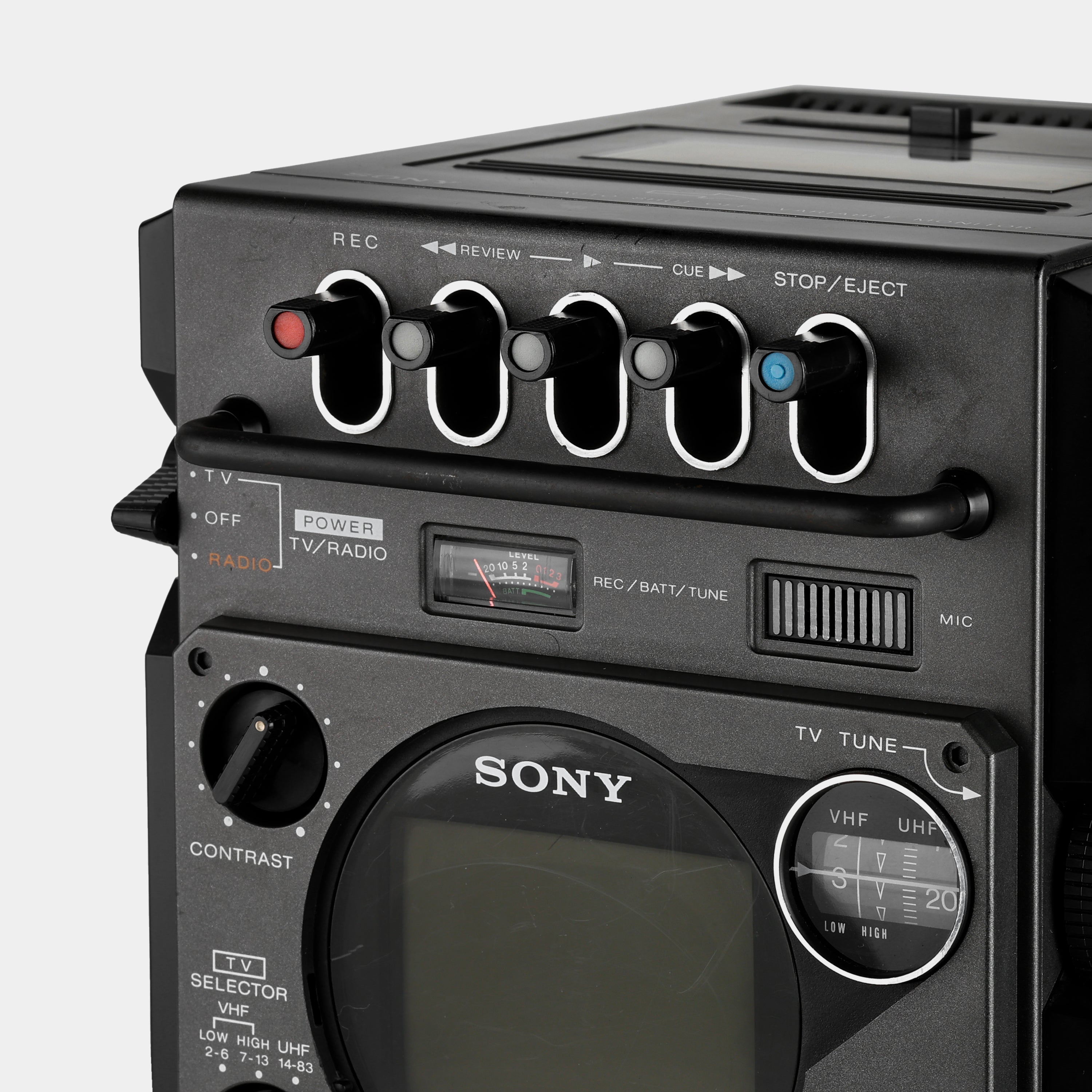 Sony FX-310 TV with AM/FM Radio and Cassette Recorder