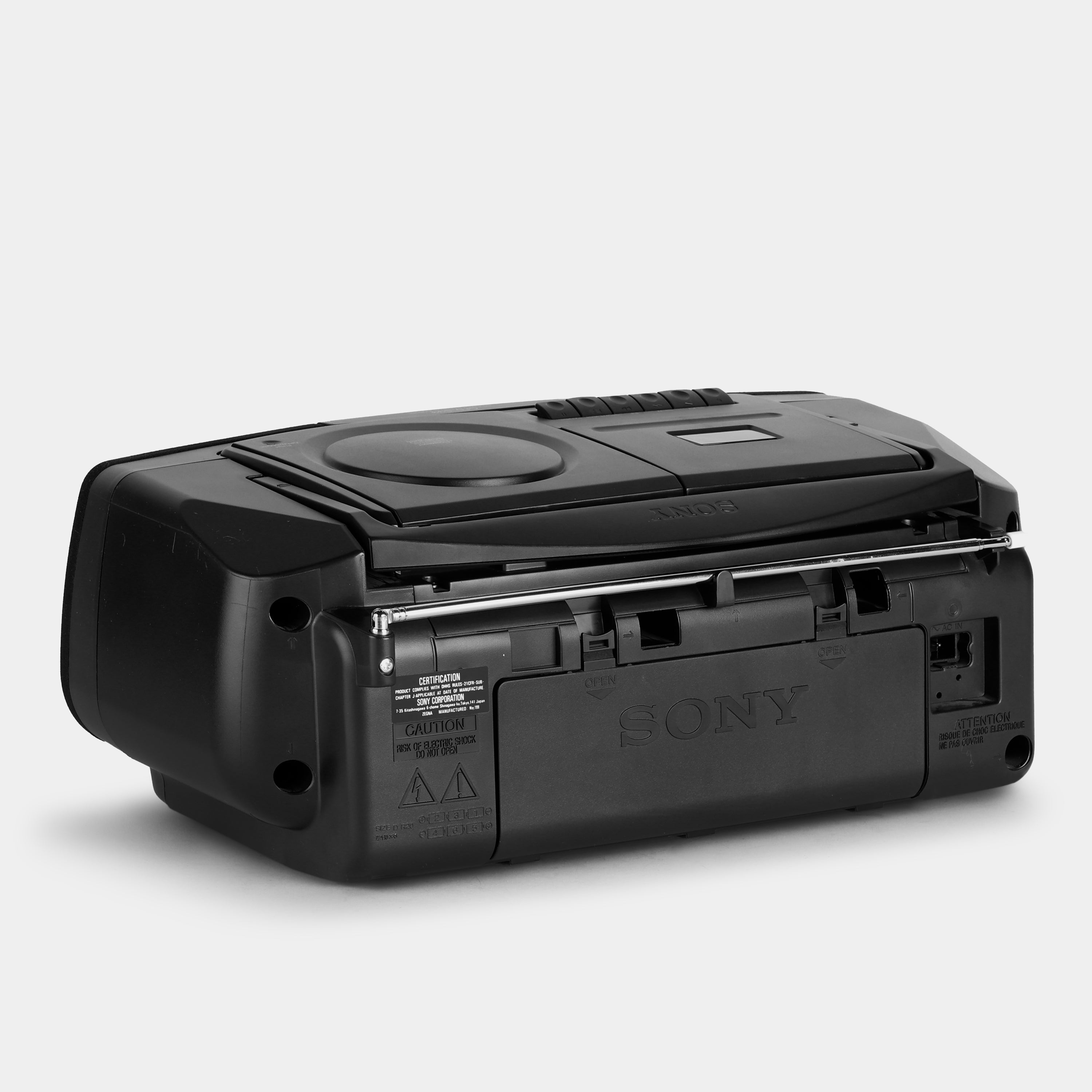 Sony CFD-S33 AM/FM Boombox CD/Cassette-Corder and Player