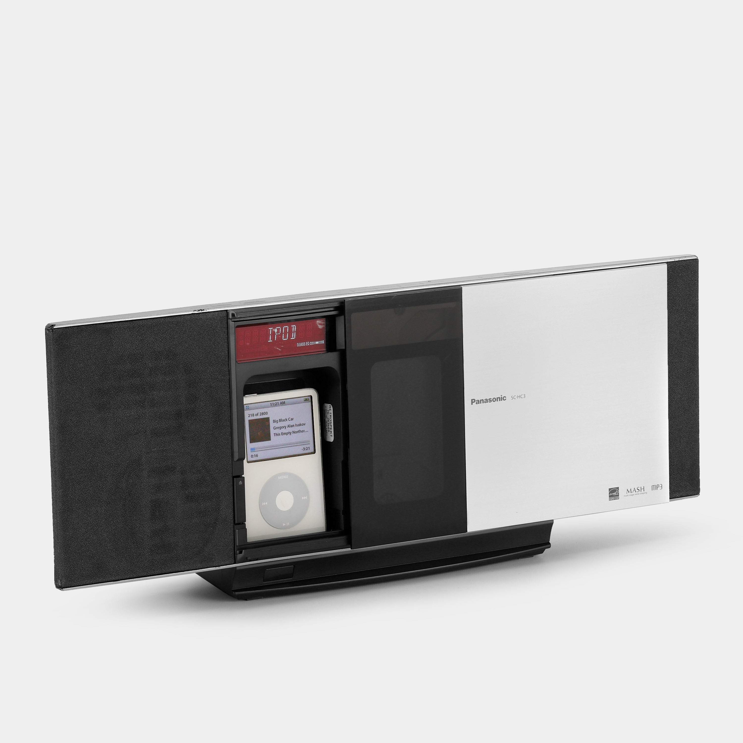 Panasonic SC-HC3 CD Player and iPod Dock