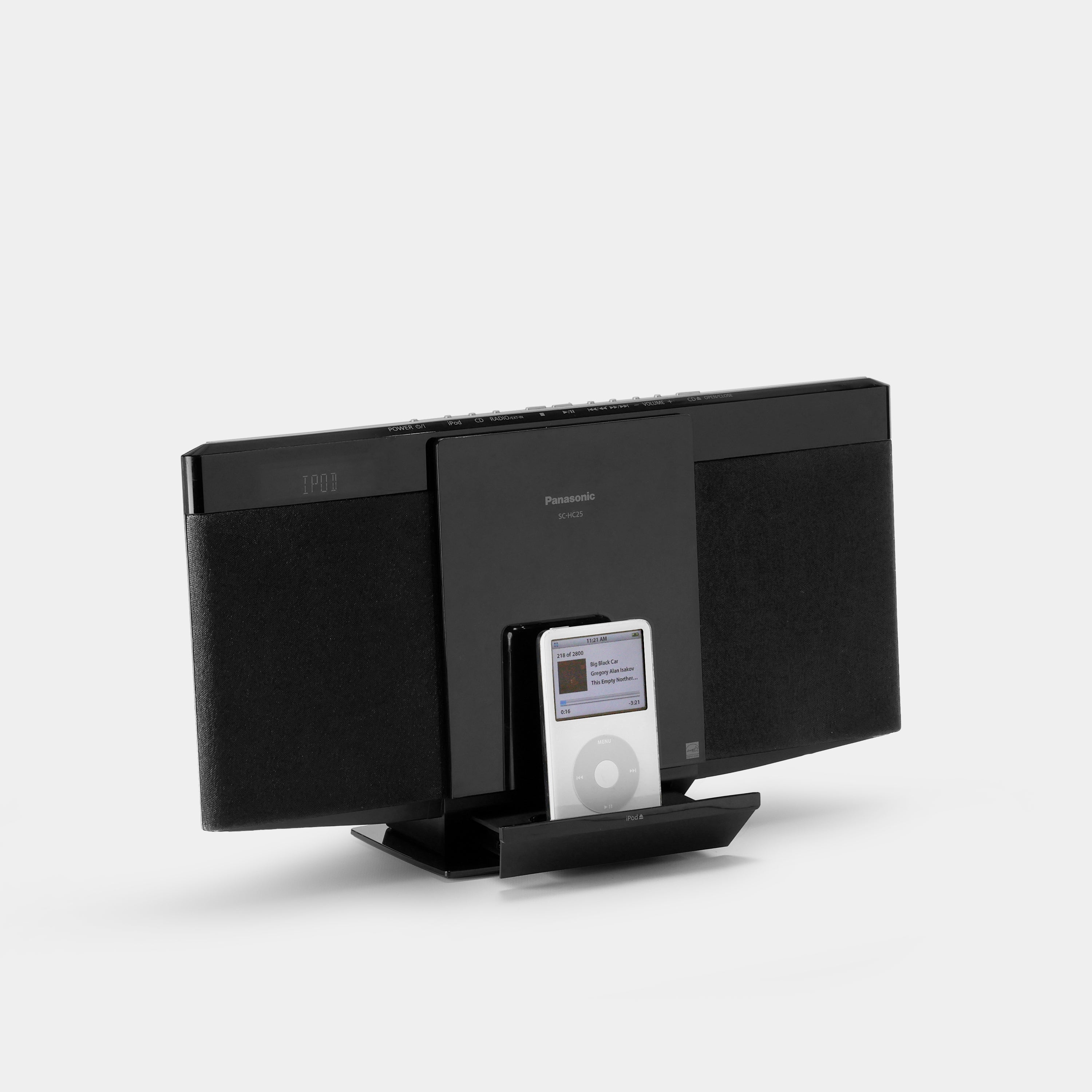 Panasonic SC-HC25 CD Player and iPod Dock